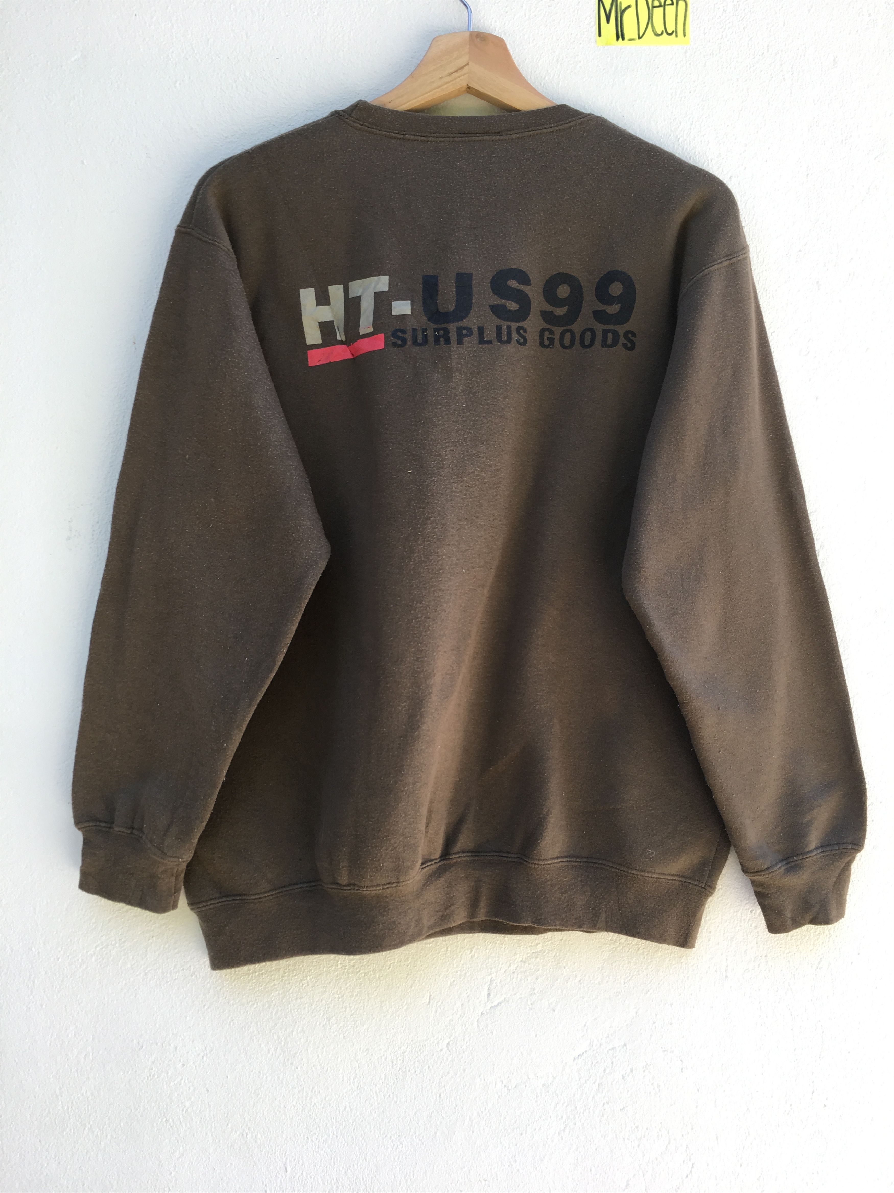 Hang Ten Vintage Hang Ten Sweatshirt Brown Colour Size US M / EU 48-50 / 2 - 1 Thumbnail