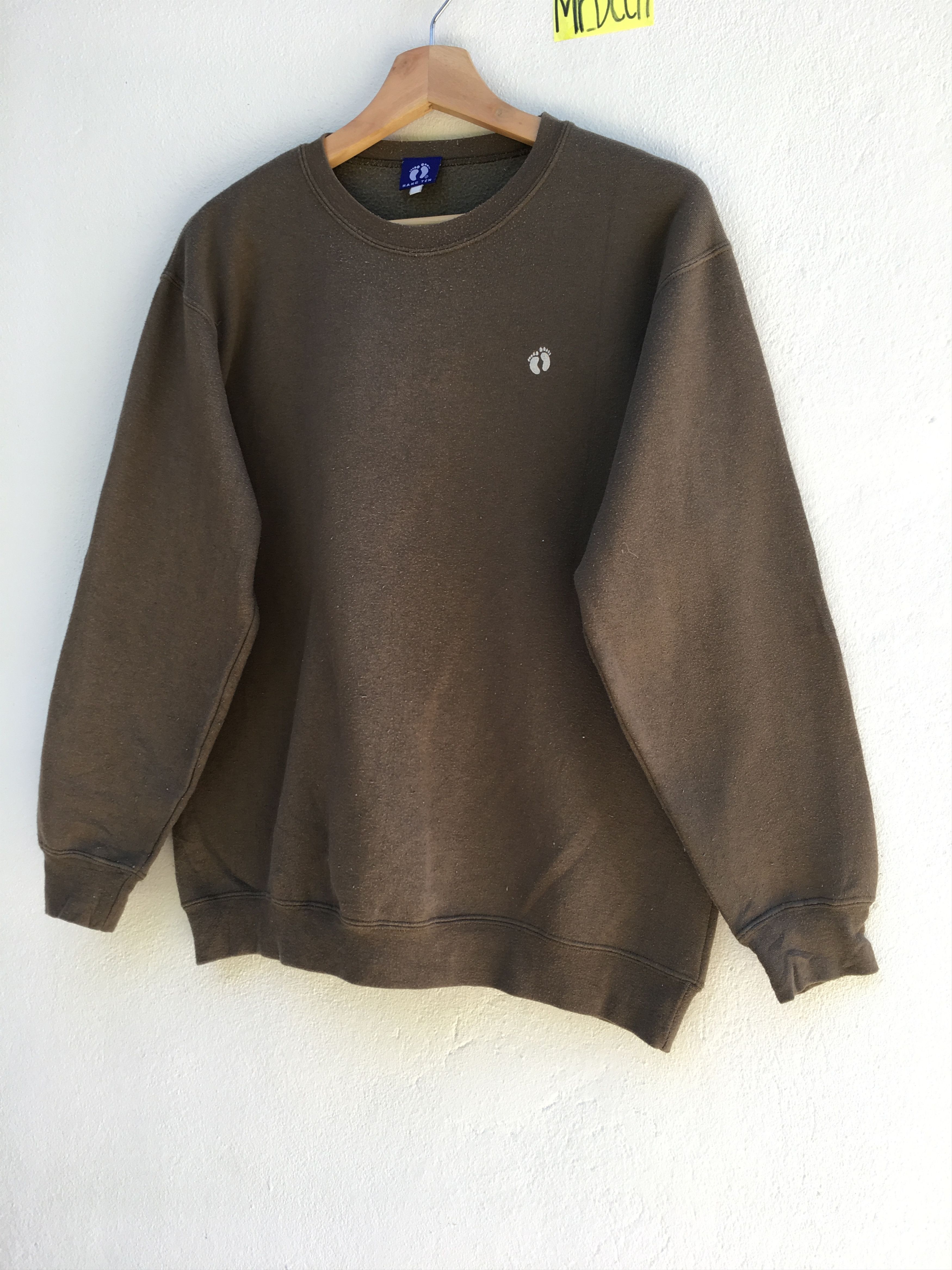 Hang Ten Vintage Hang Ten Sweatshirt Brown Colour Size US M / EU 48-50 / 2 - 5 Thumbnail