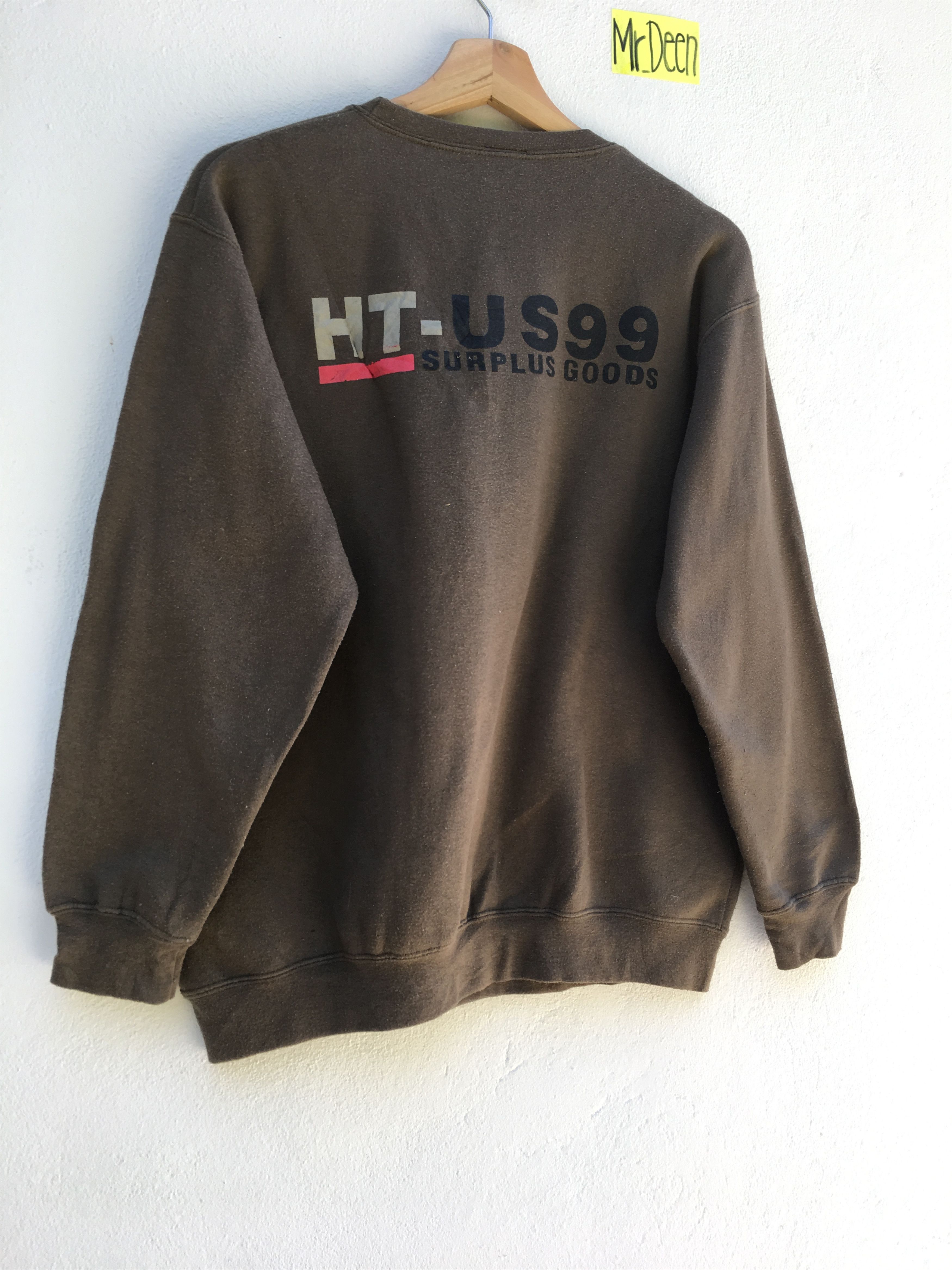 Hang Ten Vintage Hang Ten Sweatshirt Brown Colour Size US M / EU 48-50 / 2 - 2 Thumbnail