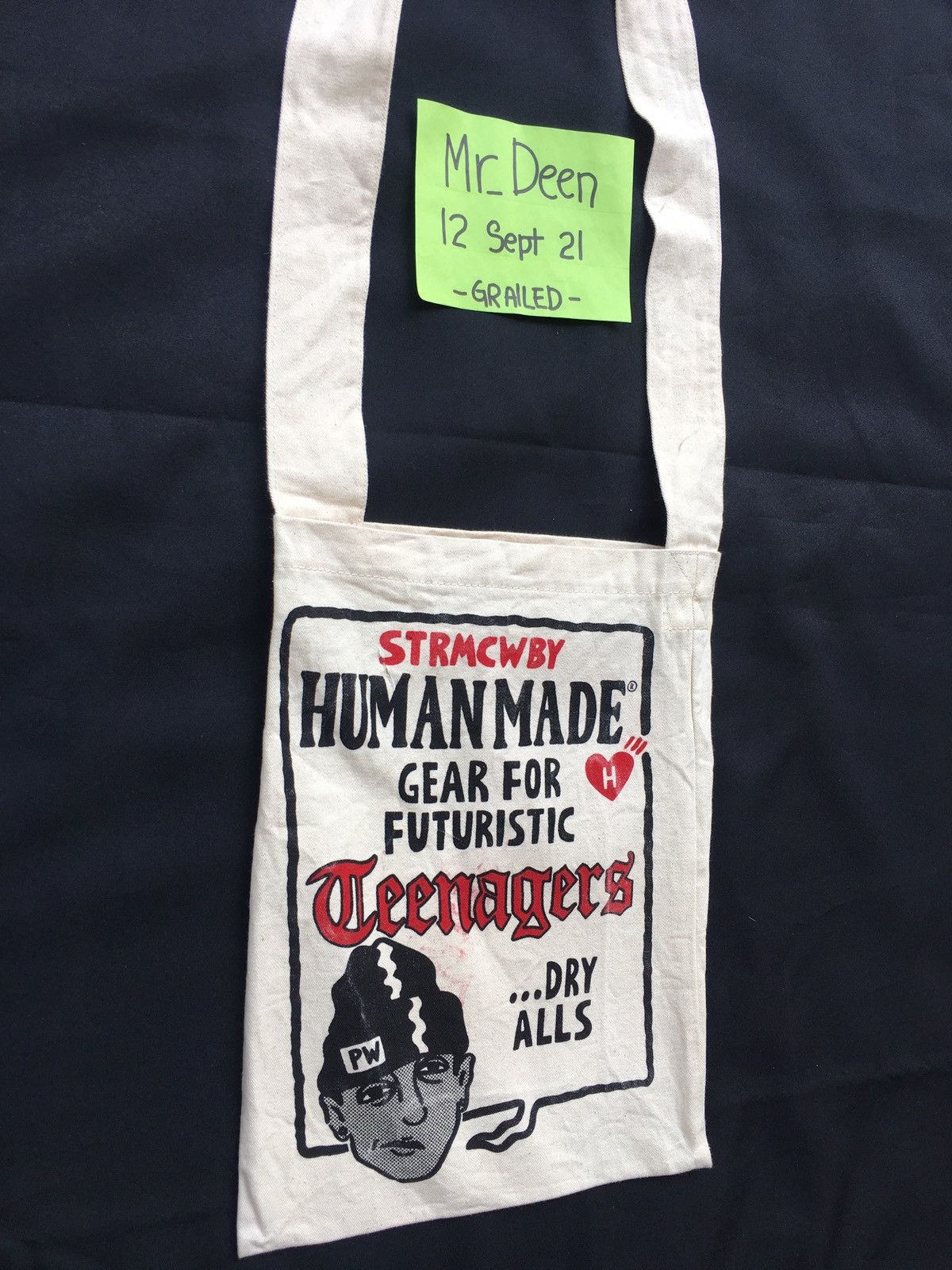 Human Made Rare Human Made x Nigo x Pharrell Williams Tote Bag Size ONE SIZE - 2 Thumbnail