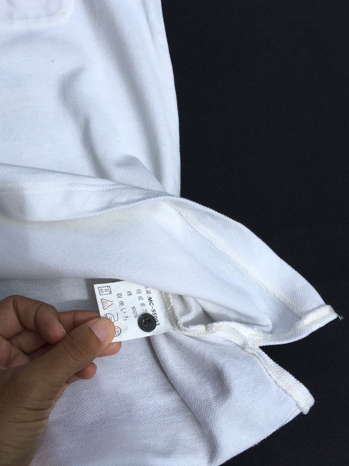 MCM Vintage MCM Legere White Polo Shirt Size US M / EU 48-50 / 2 - 14 Thumbnail