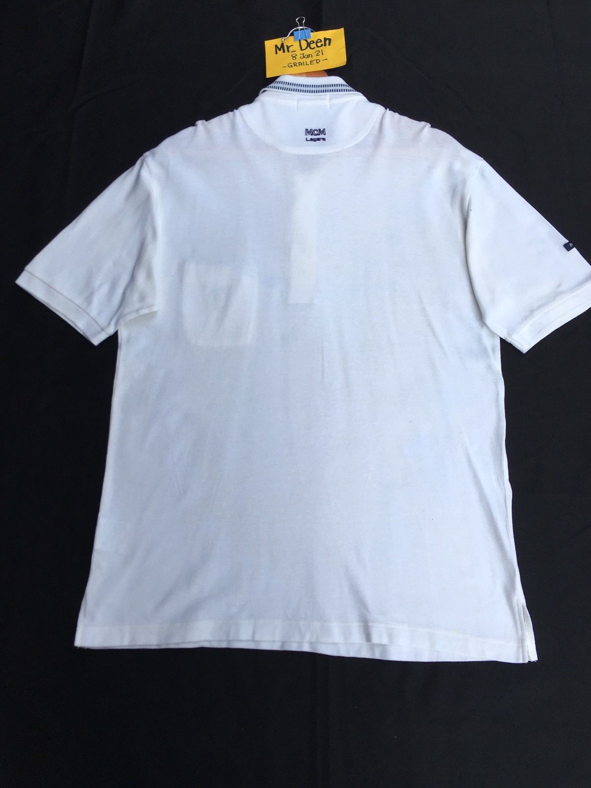 MCM Vintage MCM Legere White Polo Shirt Size US M / EU 48-50 / 2 - 10 Thumbnail
