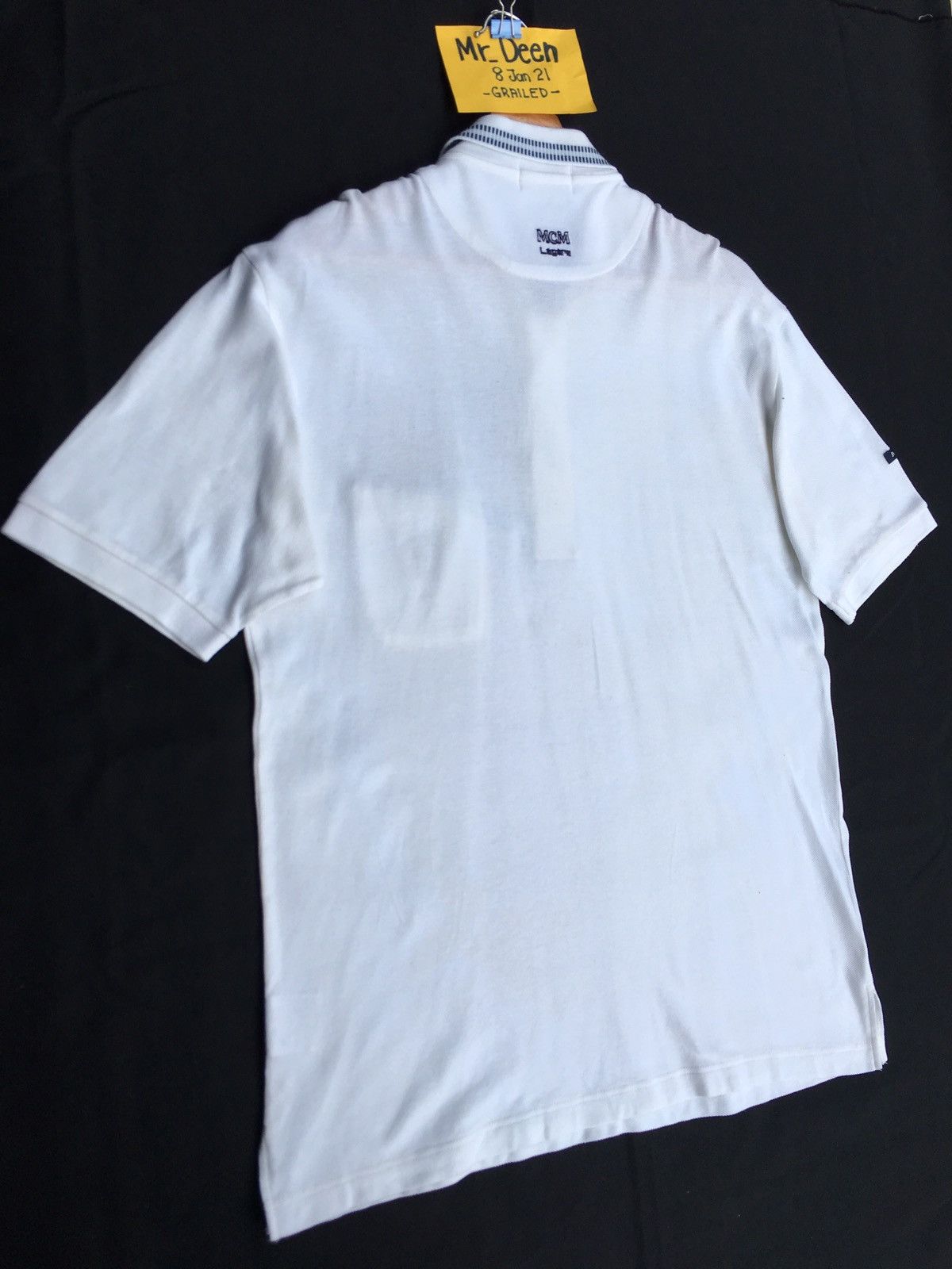 MCM Vintage MCM Legere White Polo Shirt Size US M / EU 48-50 / 2 - 11 Thumbnail