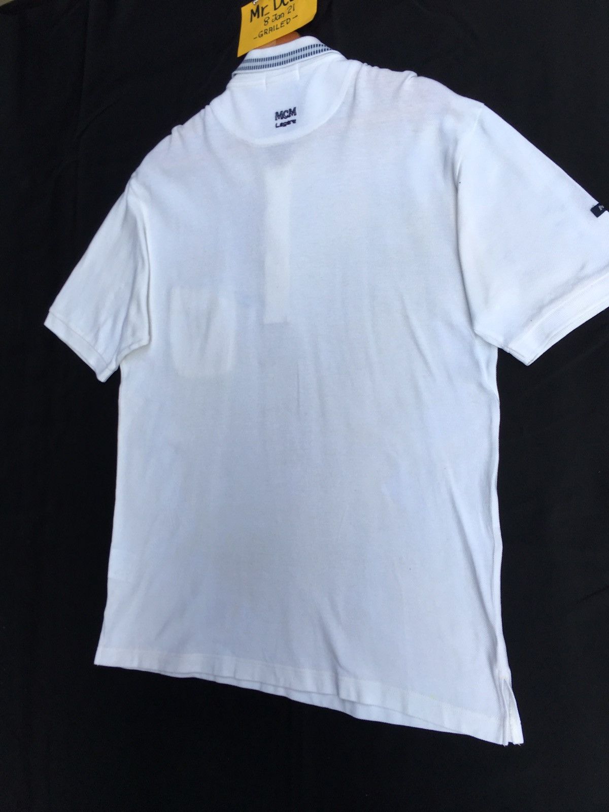 MCM Vintage MCM Legere White Polo Shirt Size US M / EU 48-50 / 2 - 12 Thumbnail