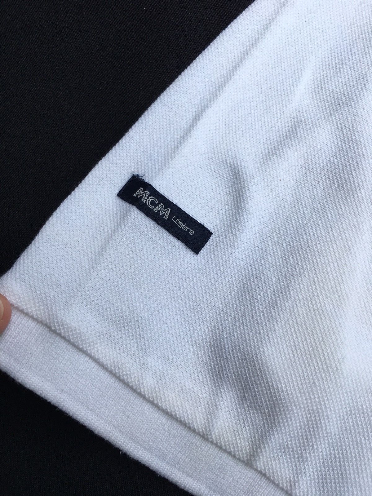 MCM Vintage MCM Legere White Polo Shirt Size US M / EU 48-50 / 2 - 5 Thumbnail