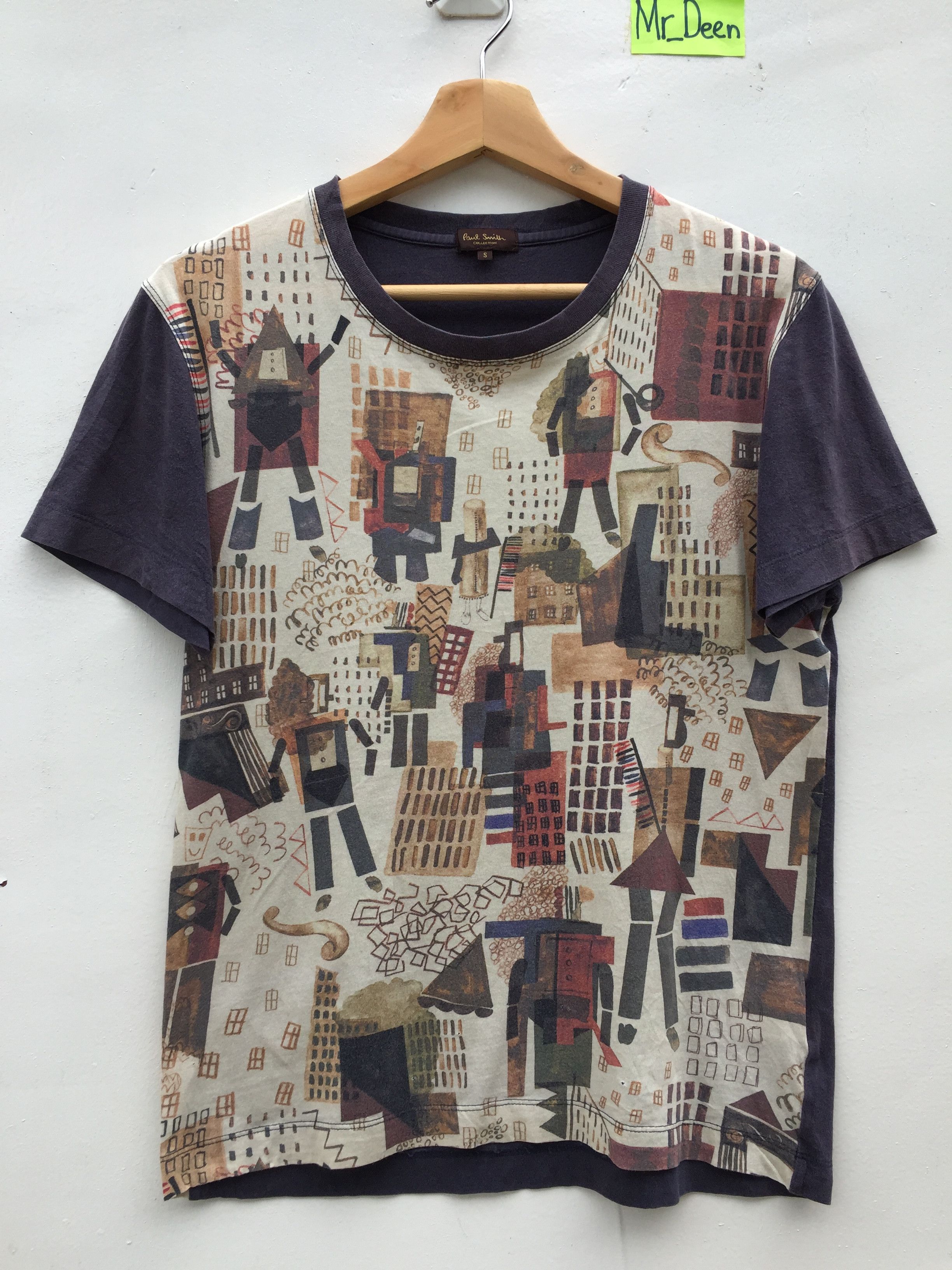 Paul Smith RARE!! Paul Smith Graphic T-Shirt Size US S / EU 44-46 / 1 - 1 Thumbnail