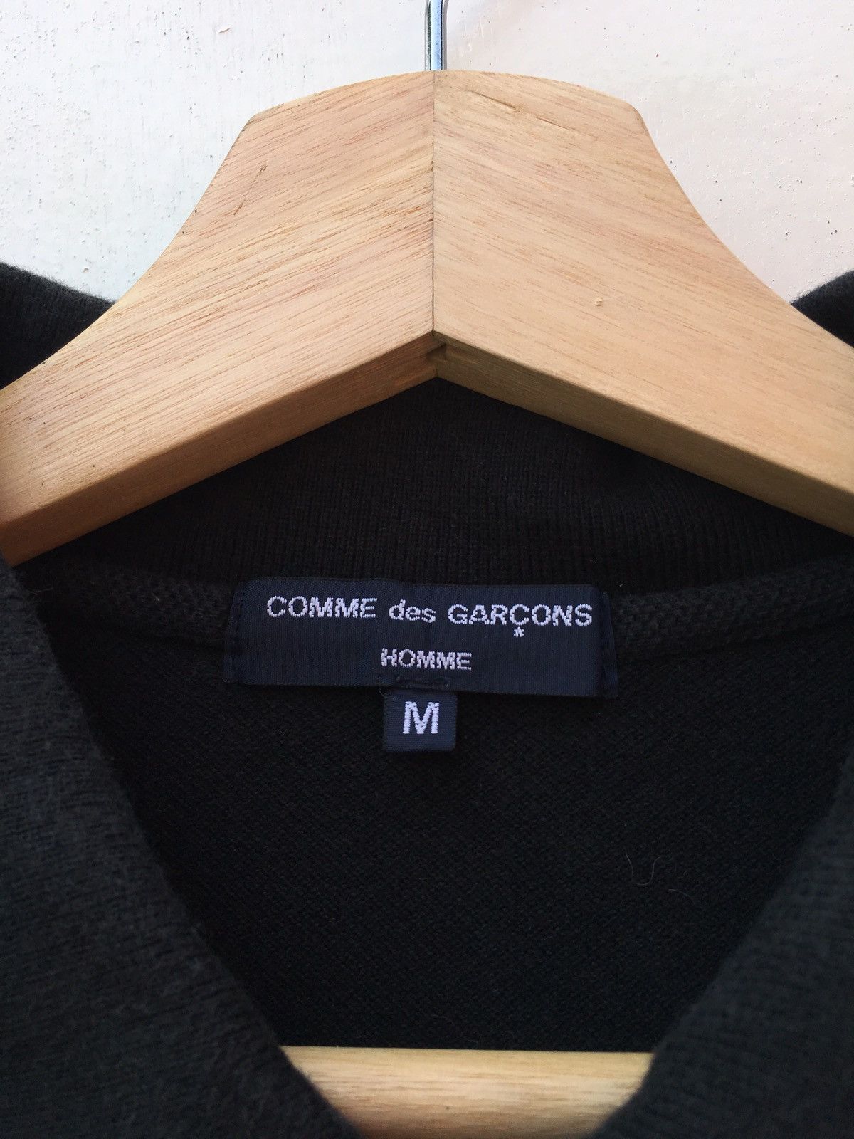 Comme des Garcons Rare Vintage CDG Comme Des Garcons Homme Polo Shirt Size US M / EU 48-50 / 2 - 8 Thumbnail
