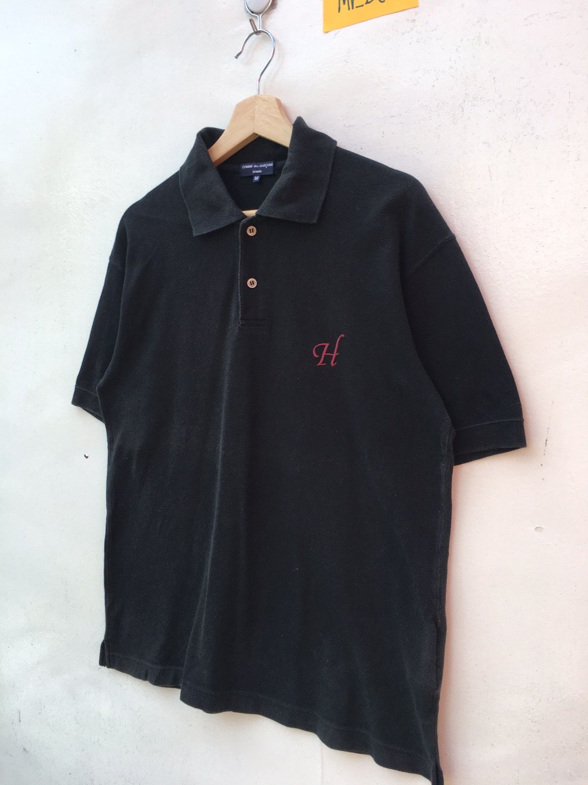 Comme des Garcons Rare Vintage CDG Comme Des Garcons Homme Polo Shirt Size US M / EU 48-50 / 2 - 3 Thumbnail