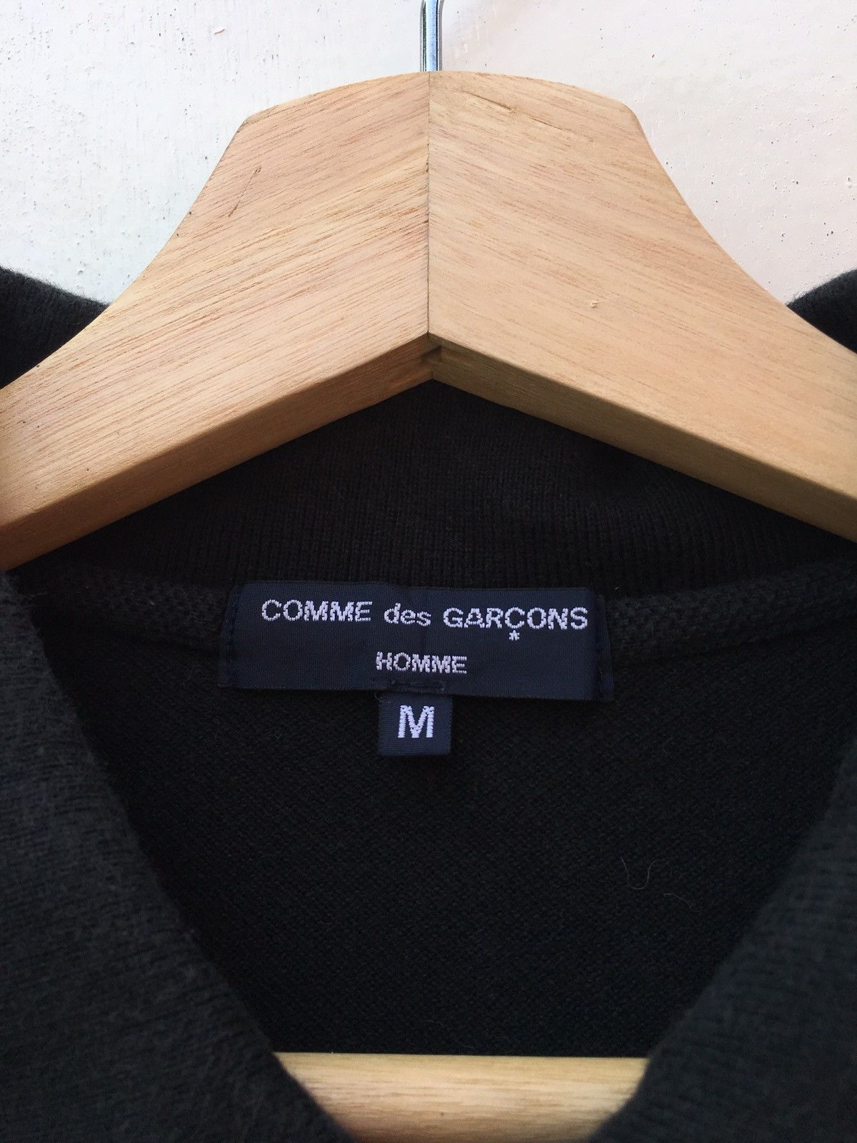 Comme des Garcons Rare Vintage CDG Comme Des Garcons Homme Polo Shirt Size US M / EU 48-50 / 2 - 7 Thumbnail