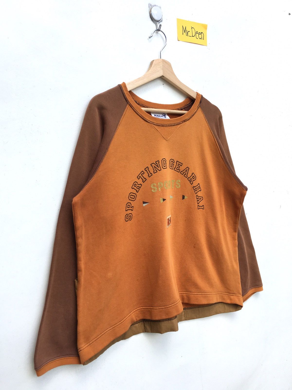 Hai Sporting Gear Vintage Rare Design Hai Sporting Gear Longsleeve Shirt Size US L / EU 52-54 / 3 - 3 Thumbnail