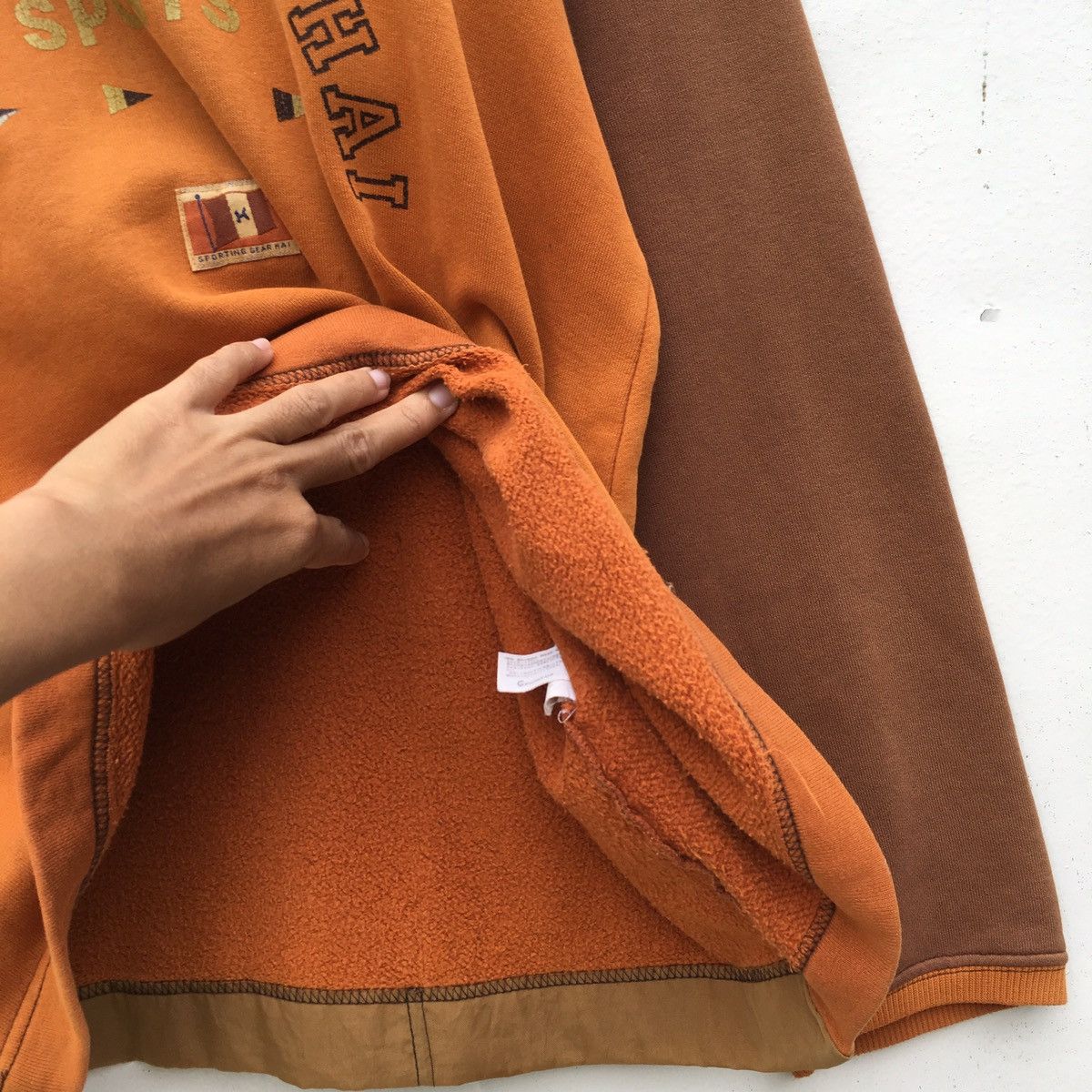 Hai Sporting Gear Vintage Rare Design Hai Sporting Gear Longsleeve Shirt Size US L / EU 52-54 / 3 - 12 Thumbnail