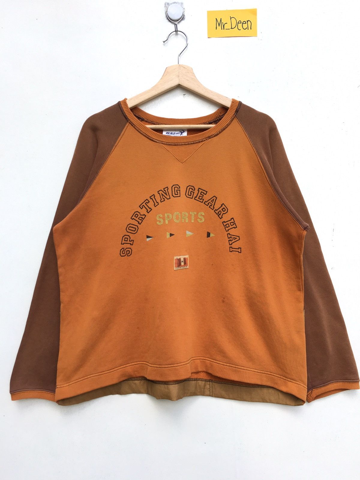 Hai Sporting Gear Vintage Rare Design Hai Sporting Gear Longsleeve Shirt Size US L / EU 52-54 / 3 - 2 Thumbnail