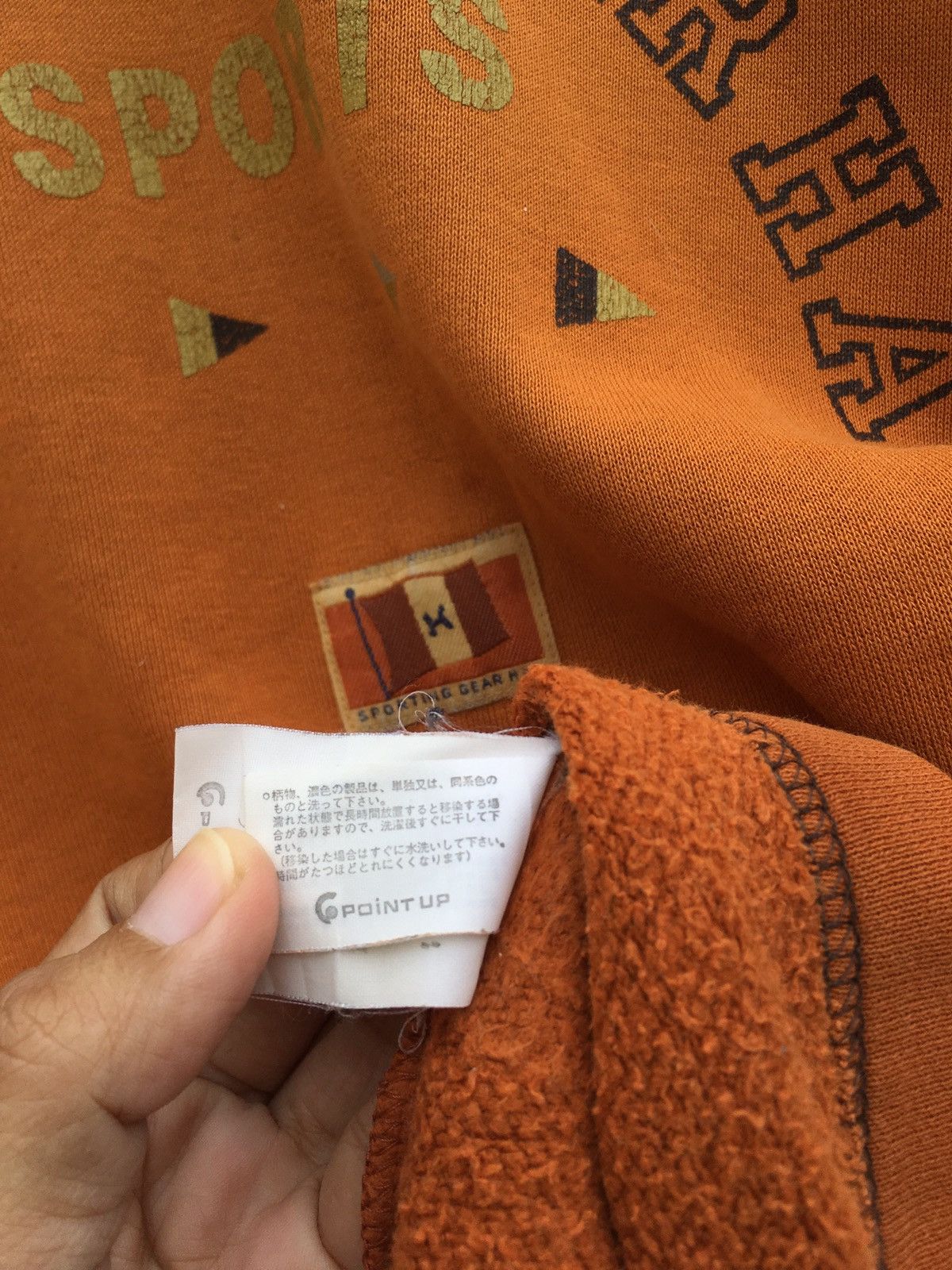 Hai Sporting Gear Vintage Rare Design Hai Sporting Gear Longsleeve Shirt Size US L / EU 52-54 / 3 - 13 Thumbnail