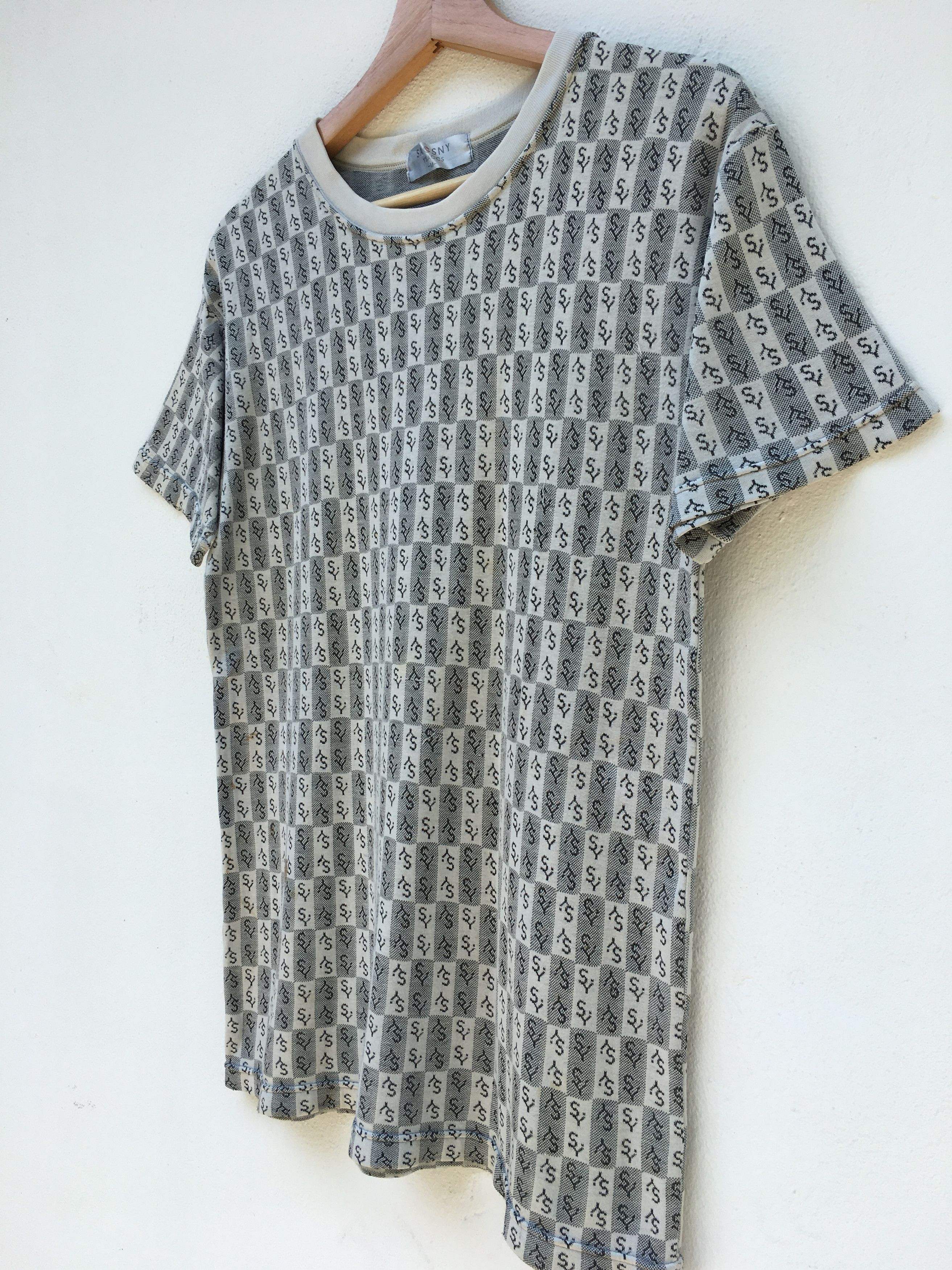 Yohji Yamamoto Y'saccs By Yohji Yamamoto Fullprint Spellout T-shirt Size US S / EU 44-46 / 1 - 6 Thumbnail