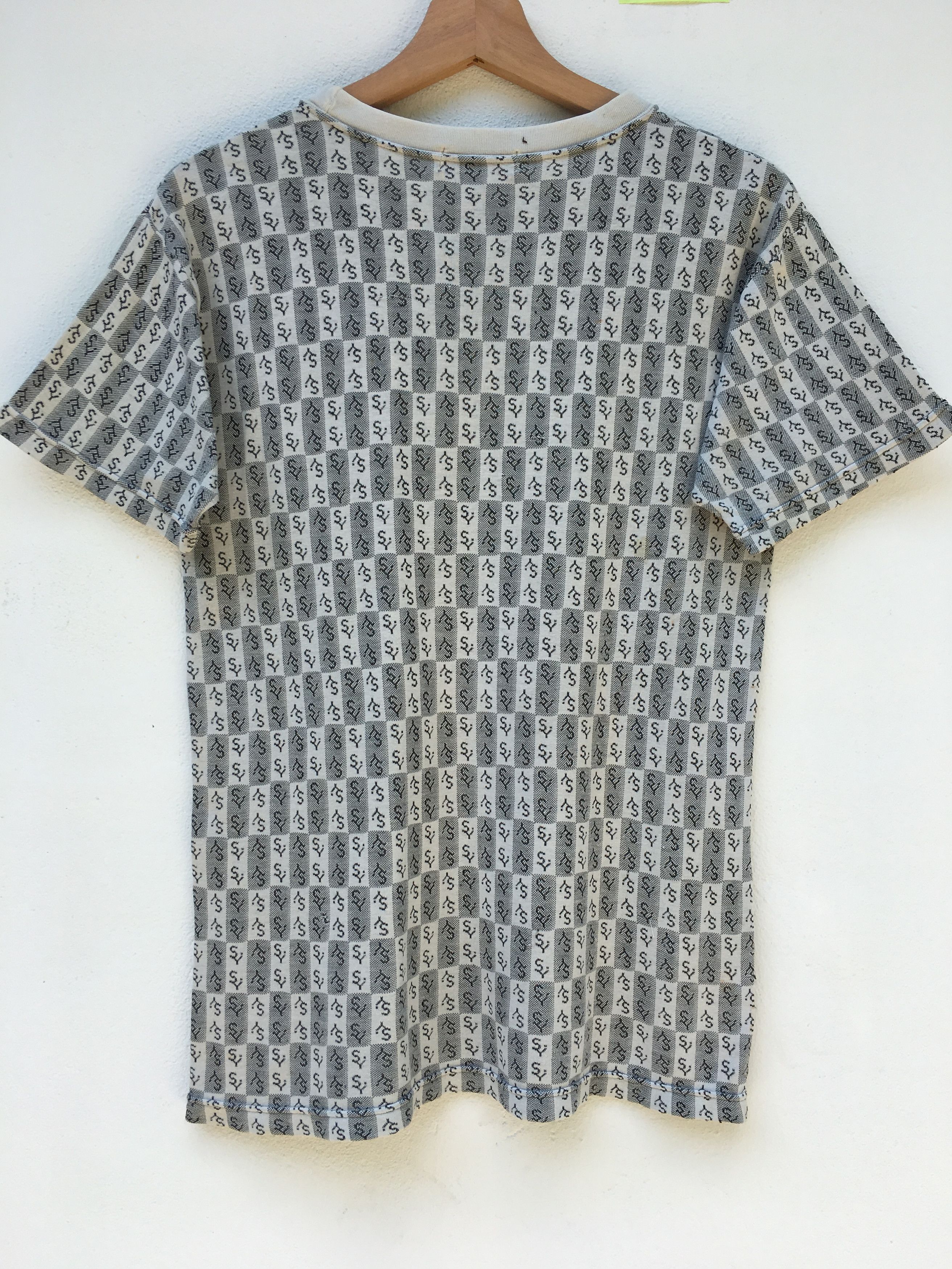 Yohji Yamamoto Y'saccs By Yohji Yamamoto Fullprint Spellout T-shirt Size US S / EU 44-46 / 1 - 12 Thumbnail