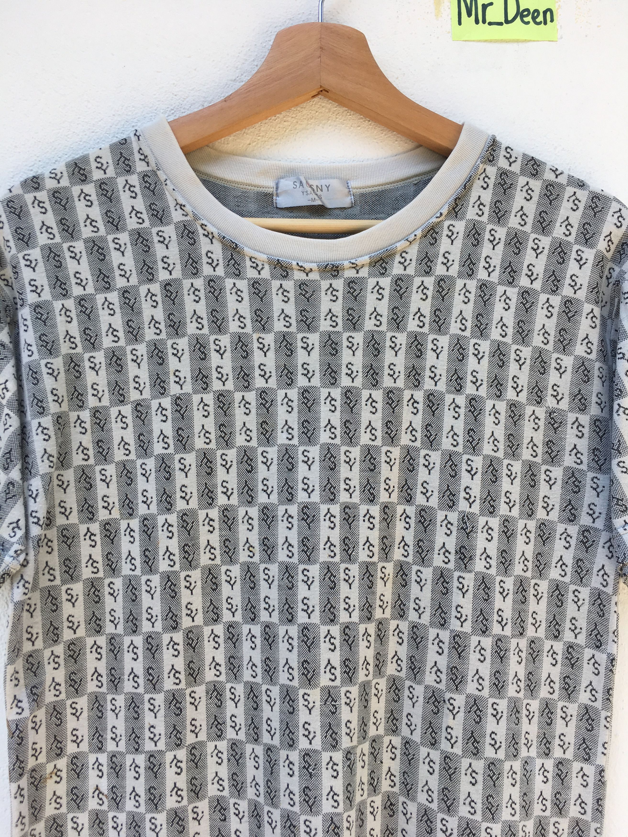 Yohji Yamamoto Y'saccs By Yohji Yamamoto Fullprint Spellout T-shirt Size US S / EU 44-46 / 1 - 7 Thumbnail