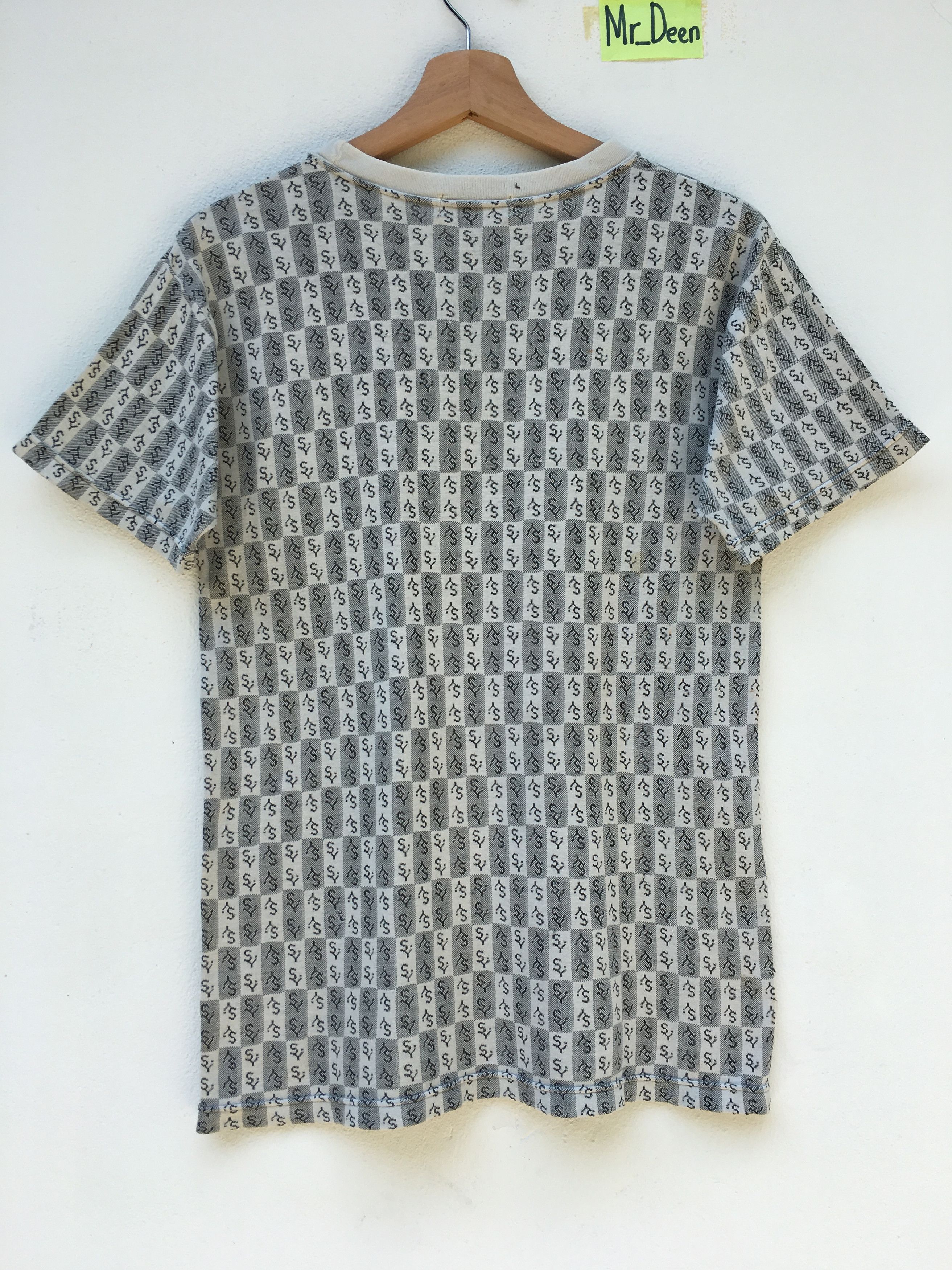 Yohji Yamamoto Y'saccs By Yohji Yamamoto Fullprint Spellout T-shirt Size US S / EU 44-46 / 1 - 9 Thumbnail