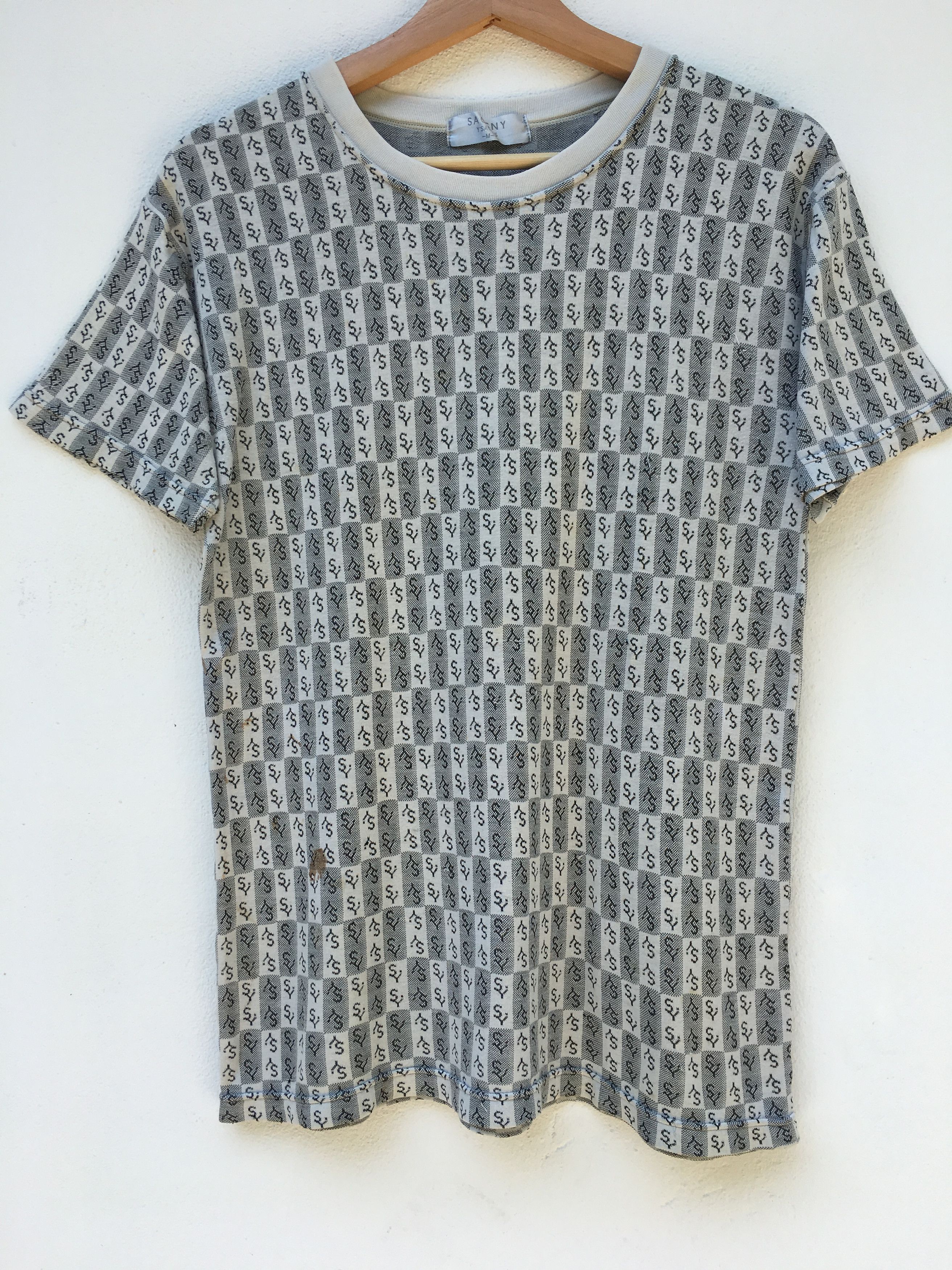 Yohji Yamamoto Y'saccs By Yohji Yamamoto Fullprint Spellout T-shirt Size US S / EU 44-46 / 1 - 4 Thumbnail