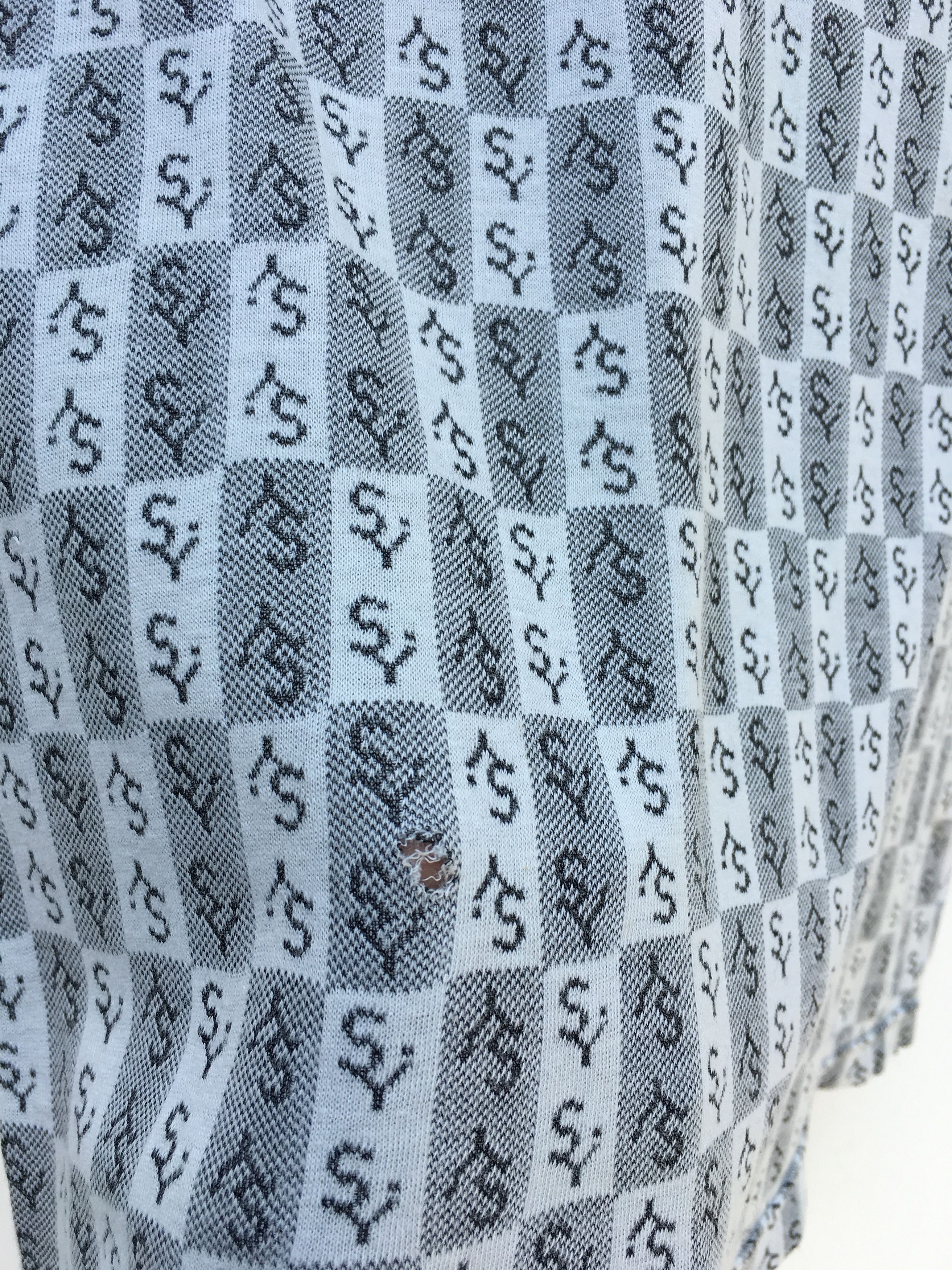 Yohji Yamamoto Y'saccs By Yohji Yamamoto Fullprint Spellout T-shirt Size US S / EU 44-46 / 1 - 18 Thumbnail