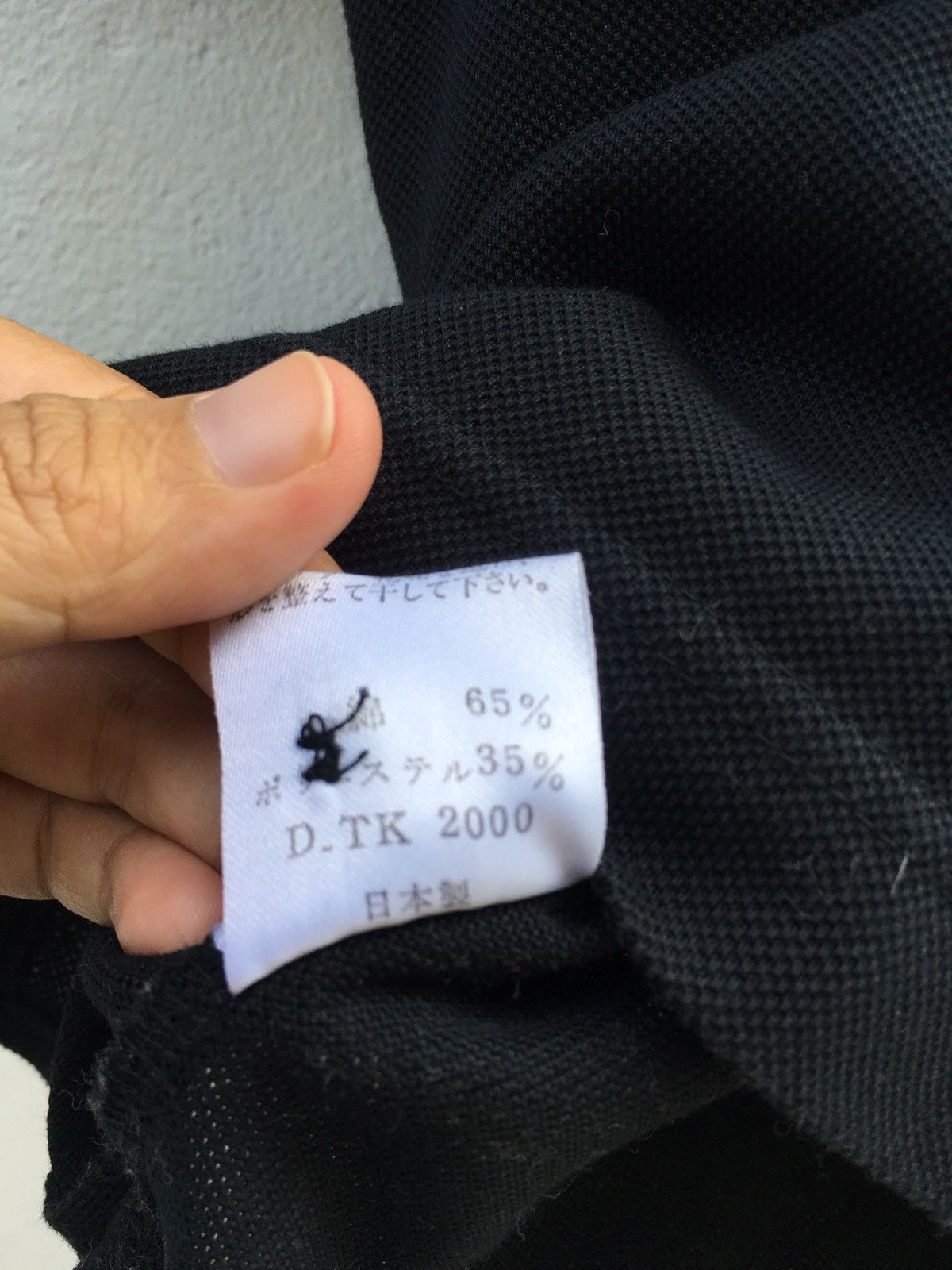 Kenzo Vintage Kenzo Golf Black Collar Shirt Size US L / EU 52-54 / 3 - 10 Thumbnail