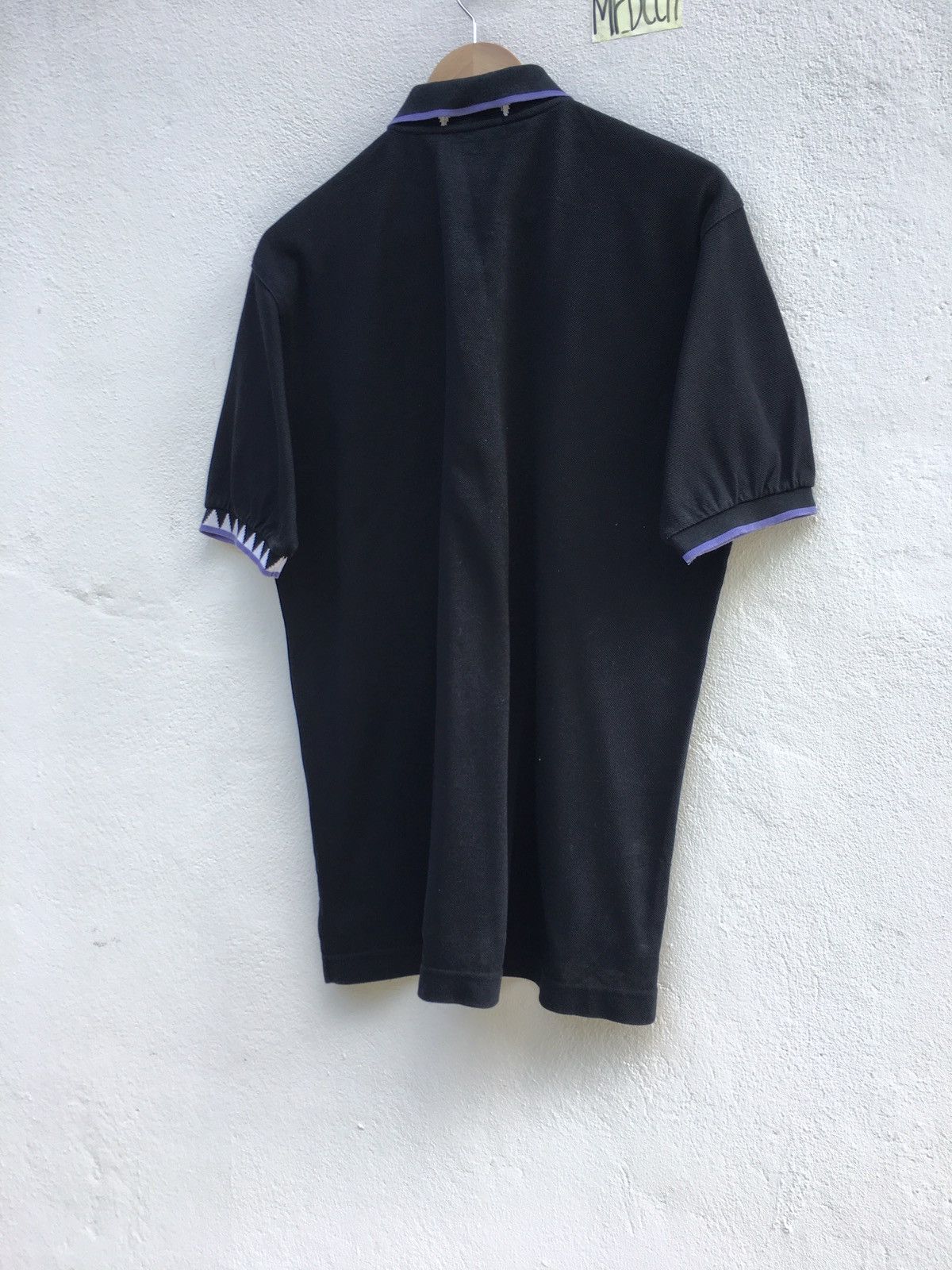 Kenzo Vintage Kenzo Golf Black Collar Shirt Size US L / EU 52-54 / 3 - 8 Thumbnail