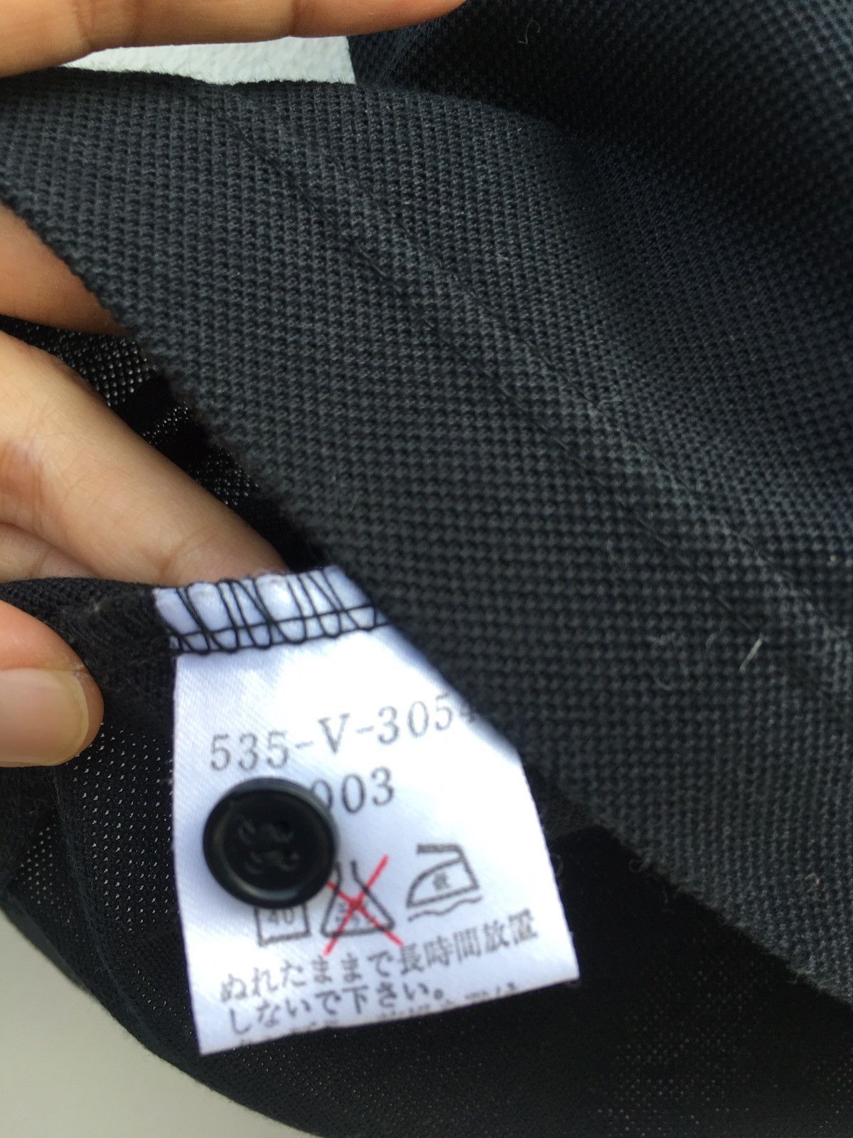 Kenzo Vintage Kenzo Golf Black Collar Shirt Size US L / EU 52-54 / 3 - 9 Thumbnail