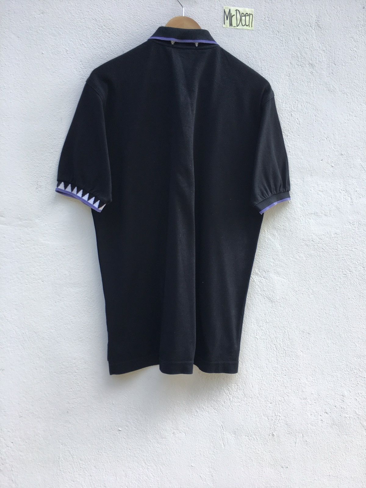 Kenzo Vintage Kenzo Golf Black Collar Shirt Size US L / EU 52-54 / 3 - 7 Thumbnail