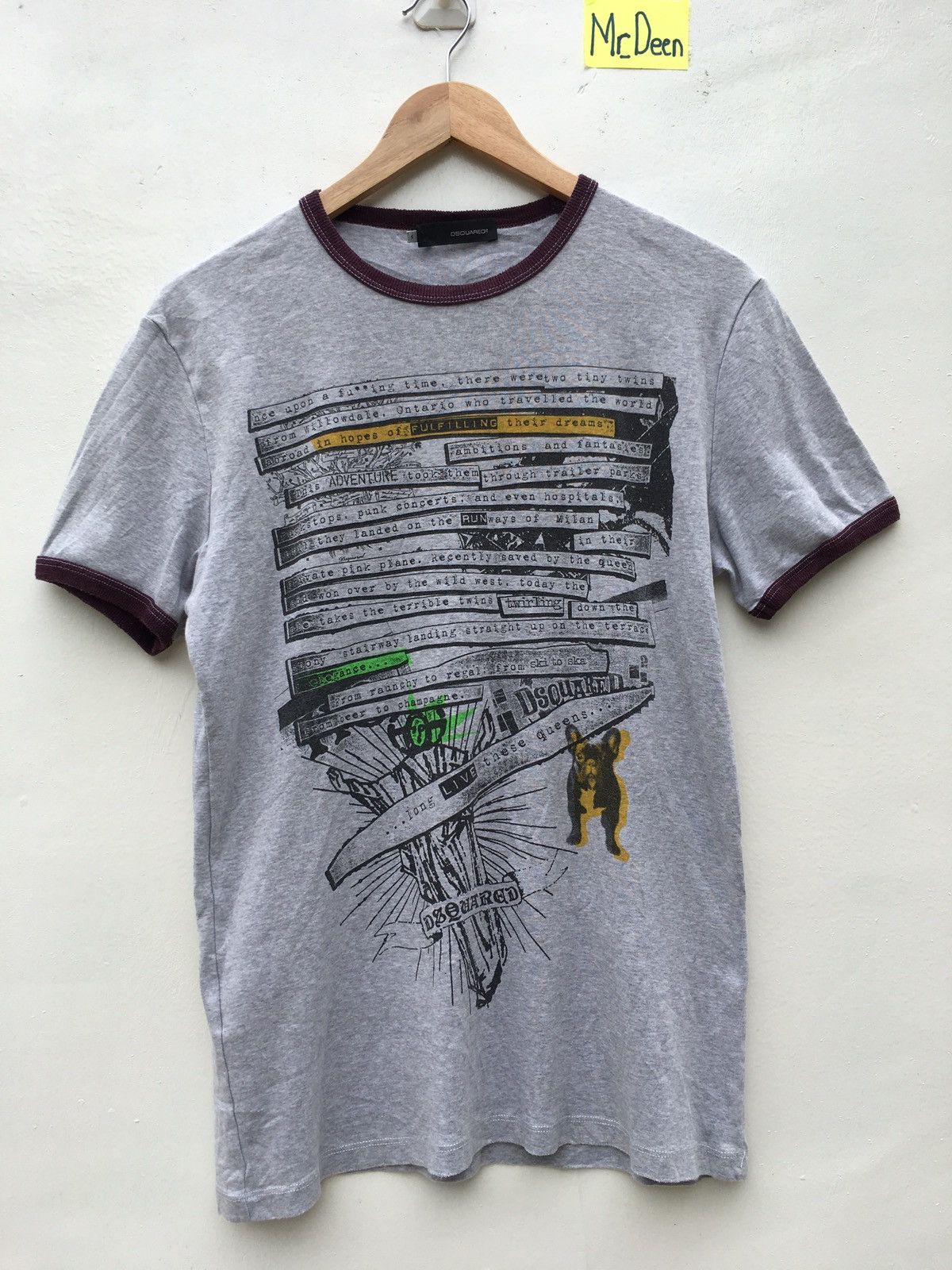 Dsquared2 Nice Design Dsquared2 Tshirt Size US M / EU 48-50 / 2 - 1 Thumbnail