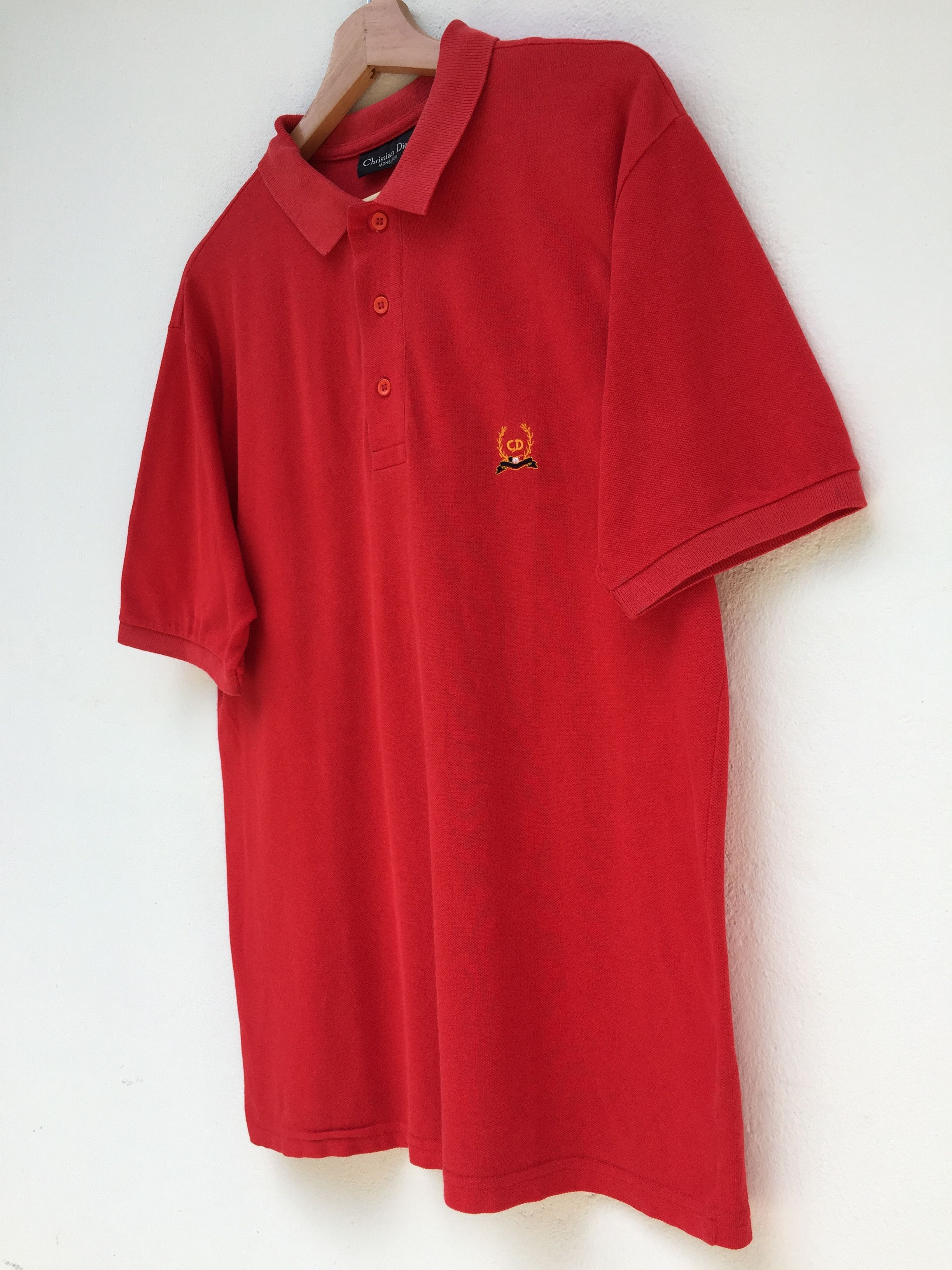 Christian Dior Monsieur CHRISTIAN DIOR polo shirt made in italy 90s casual Size US M / EU 48-50 / 2 - 5 Thumbnail