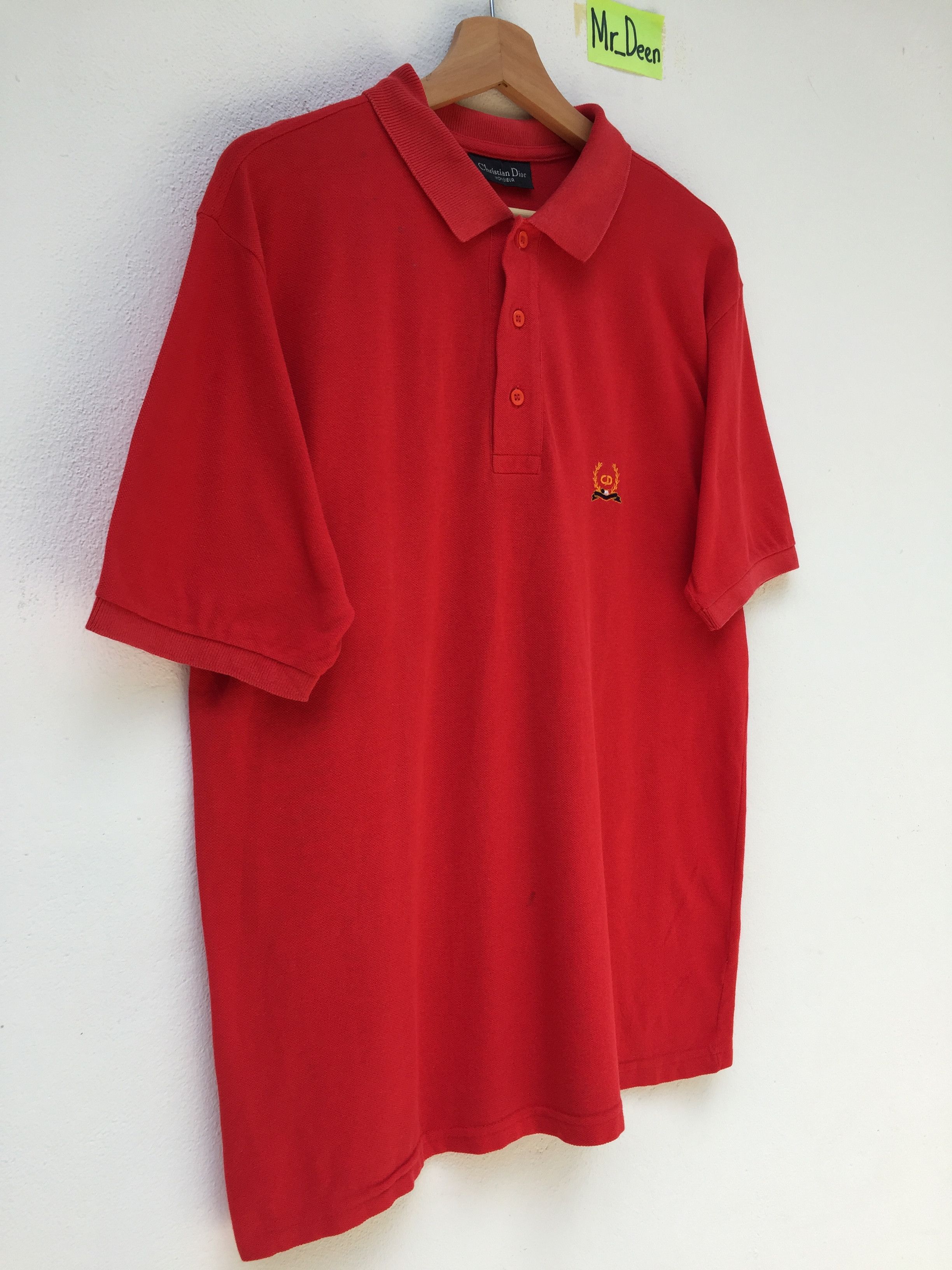 Christian Dior Monsieur CHRISTIAN DIOR polo shirt made in italy 90s casual Size US M / EU 48-50 / 2 - 4 Thumbnail