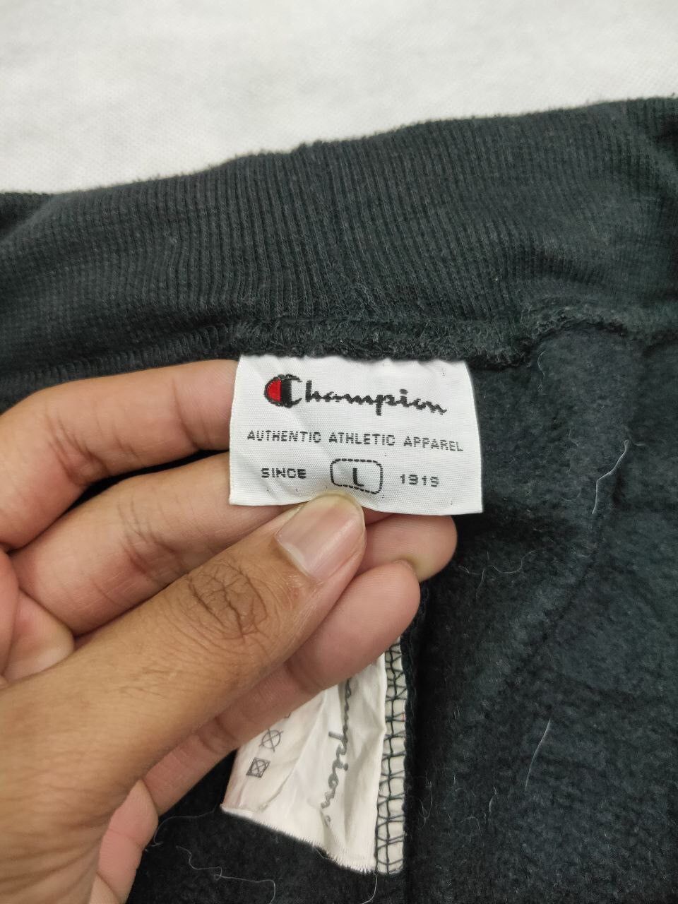 Champion × Vintage VINTAGE CHAMPION sweatpants spell out streetwear Size US 34 / EU 50 - 6 Thumbnail