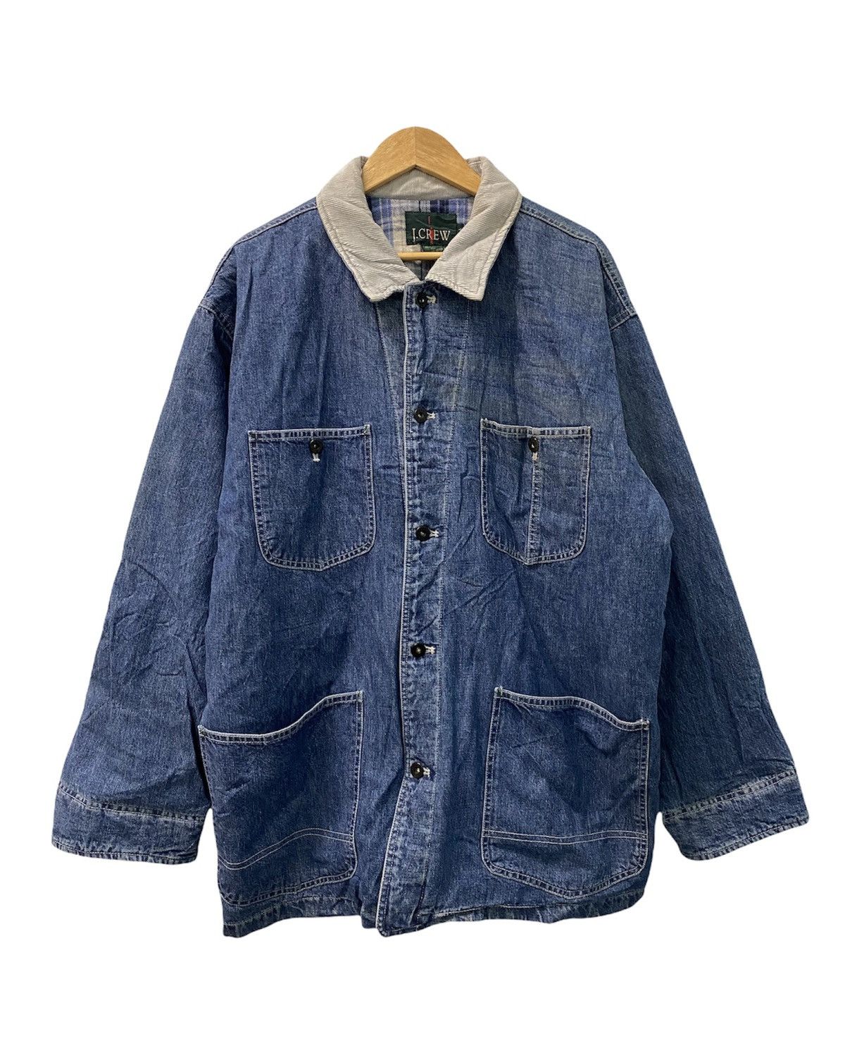Vintage J.Crew Denim Jacket Worker