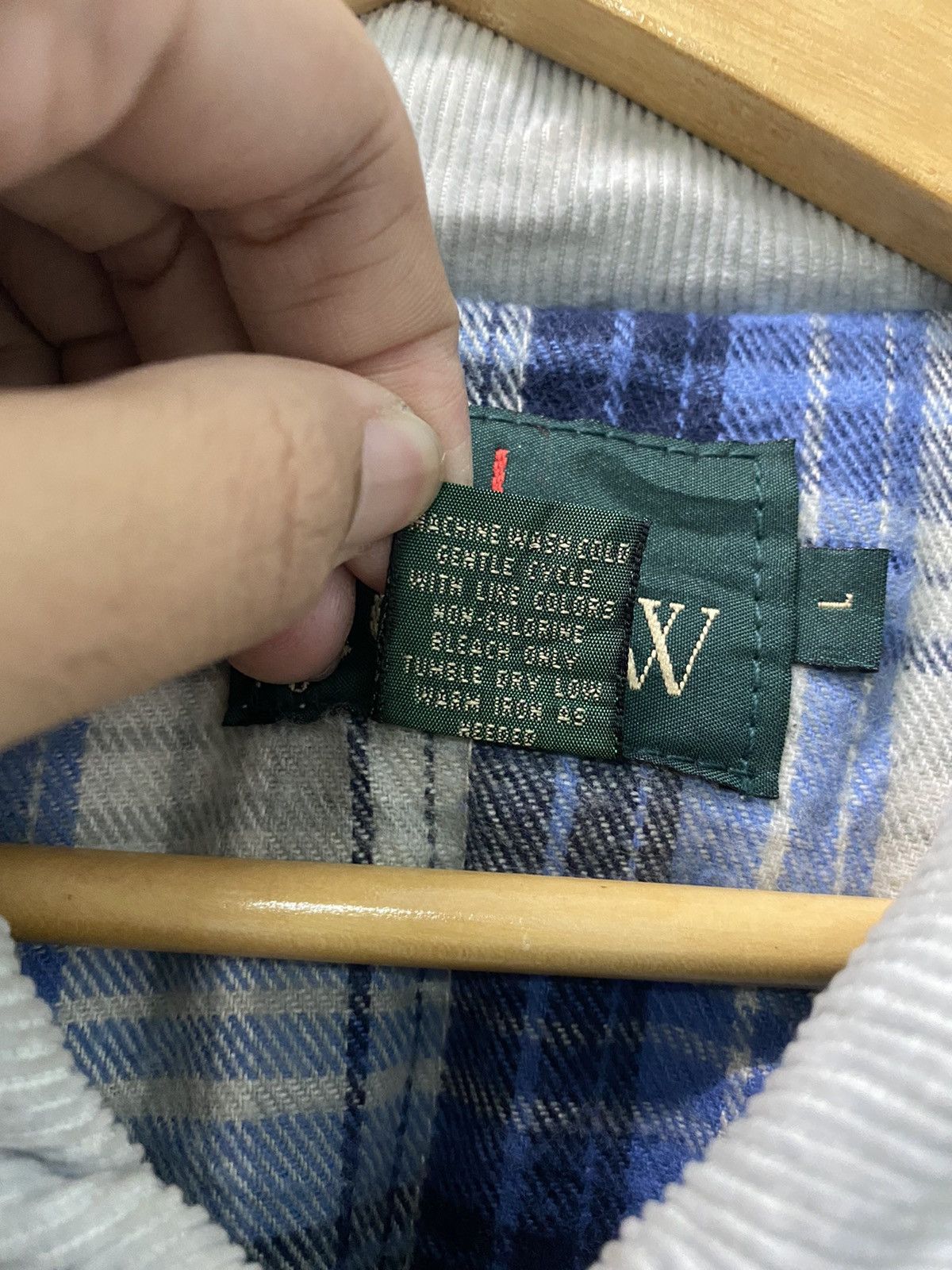 J.Crew × Vintage Vintage J.Crew Denim Jacket Worker Size US L / EU 52-54 / 3 - 7 Thumbnail