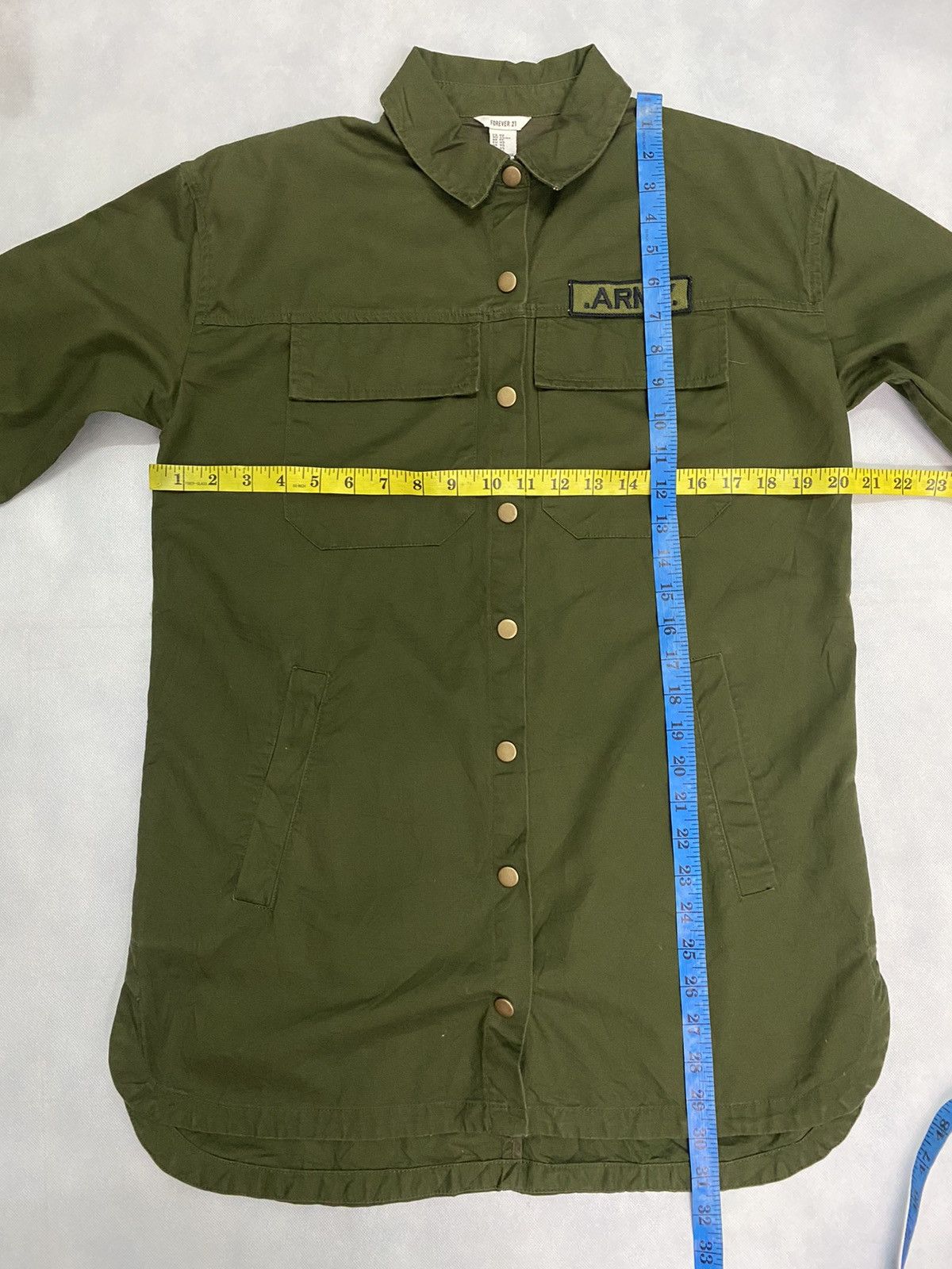 Forever 21 × Japanese Brand Army Jacket Snap Button Forever 21 Size US S / EU 44-46 / 1 - 8 Thumbnail