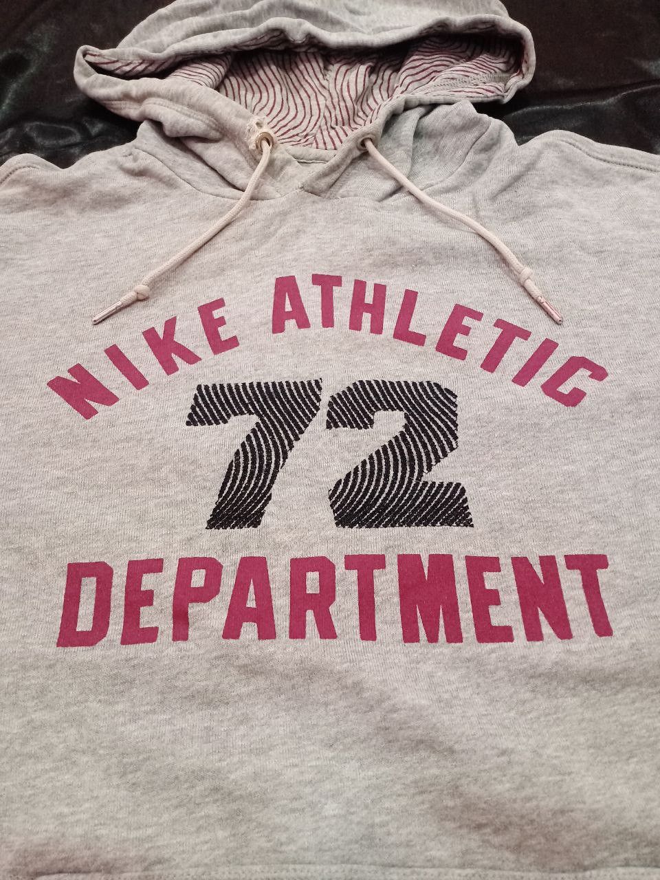 Nike × Vintage Vintage Nike Athletic Hoodie Size US M / EU 48-50 / 2 - 3 Thumbnail