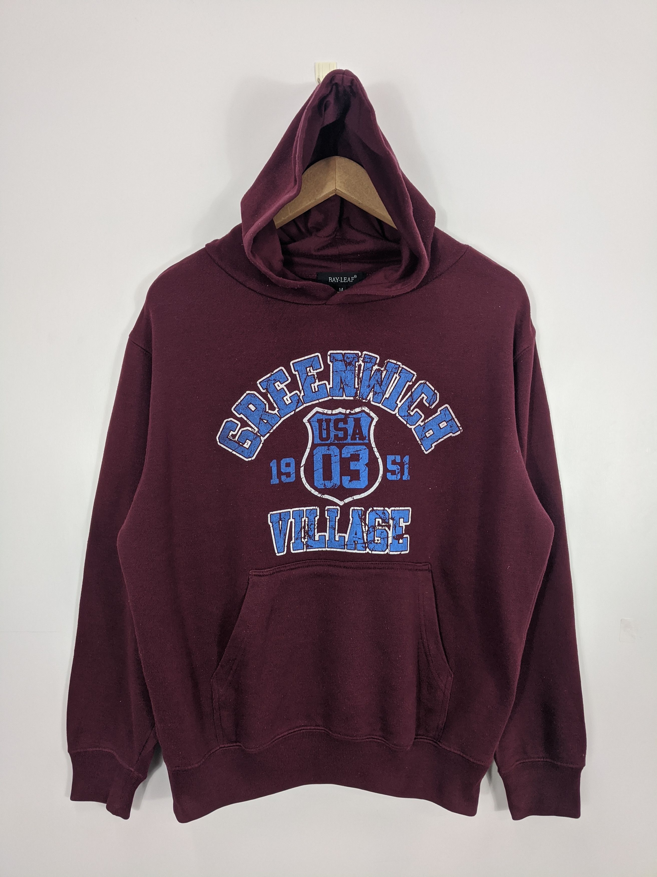 Vintage Vintage 90s Greenwich Hoodie Jacket Size US M / EU 48-50 / 2 - 1 Thumbnail