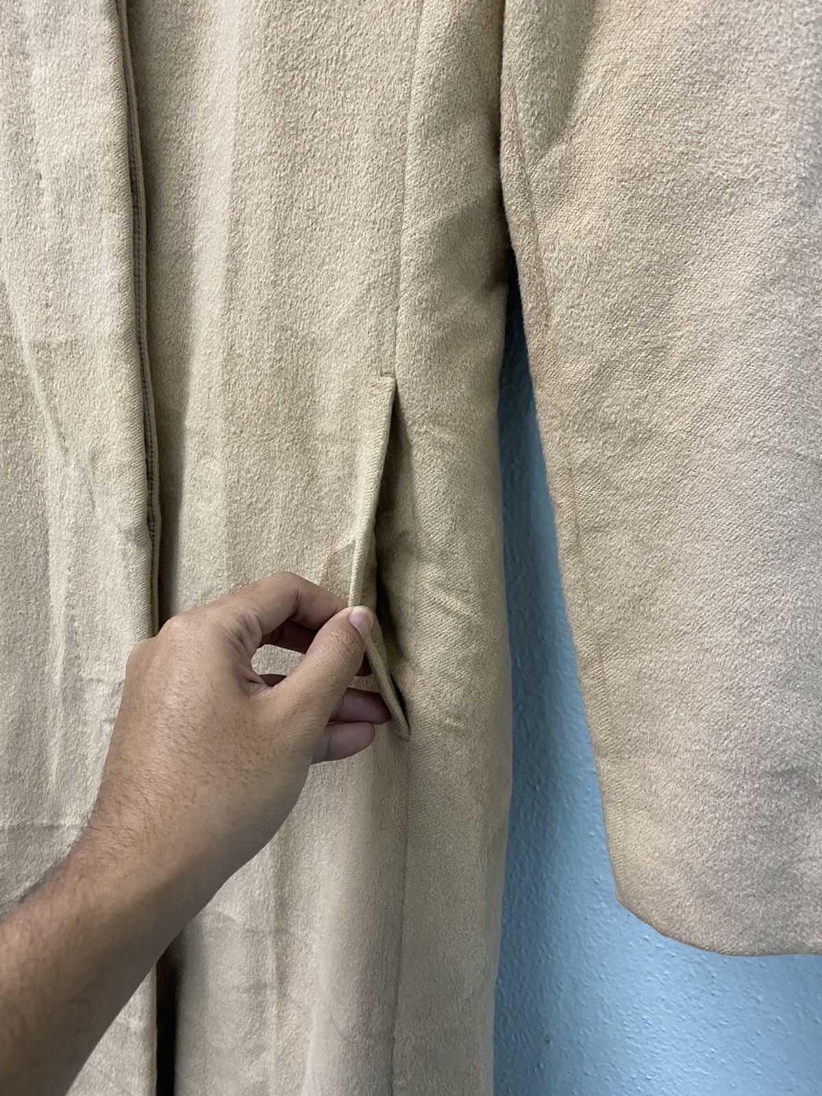 Y's × Yohji Yamamoto Yohji Yamamoto Ined Wool Jacket Coat Size US XS / EU 42 / 0 - 4 Thumbnail