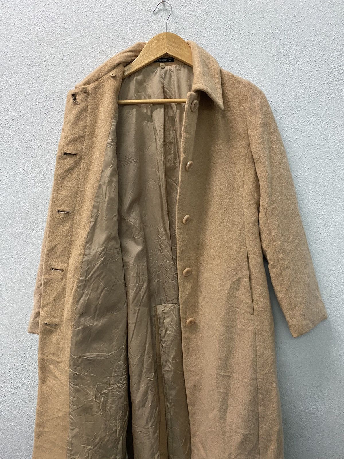 Y's × Yohji Yamamoto Yohji Yamamoto Ined Wool Jacket Coat Size US XS / EU 42 / 0 - 6 Thumbnail