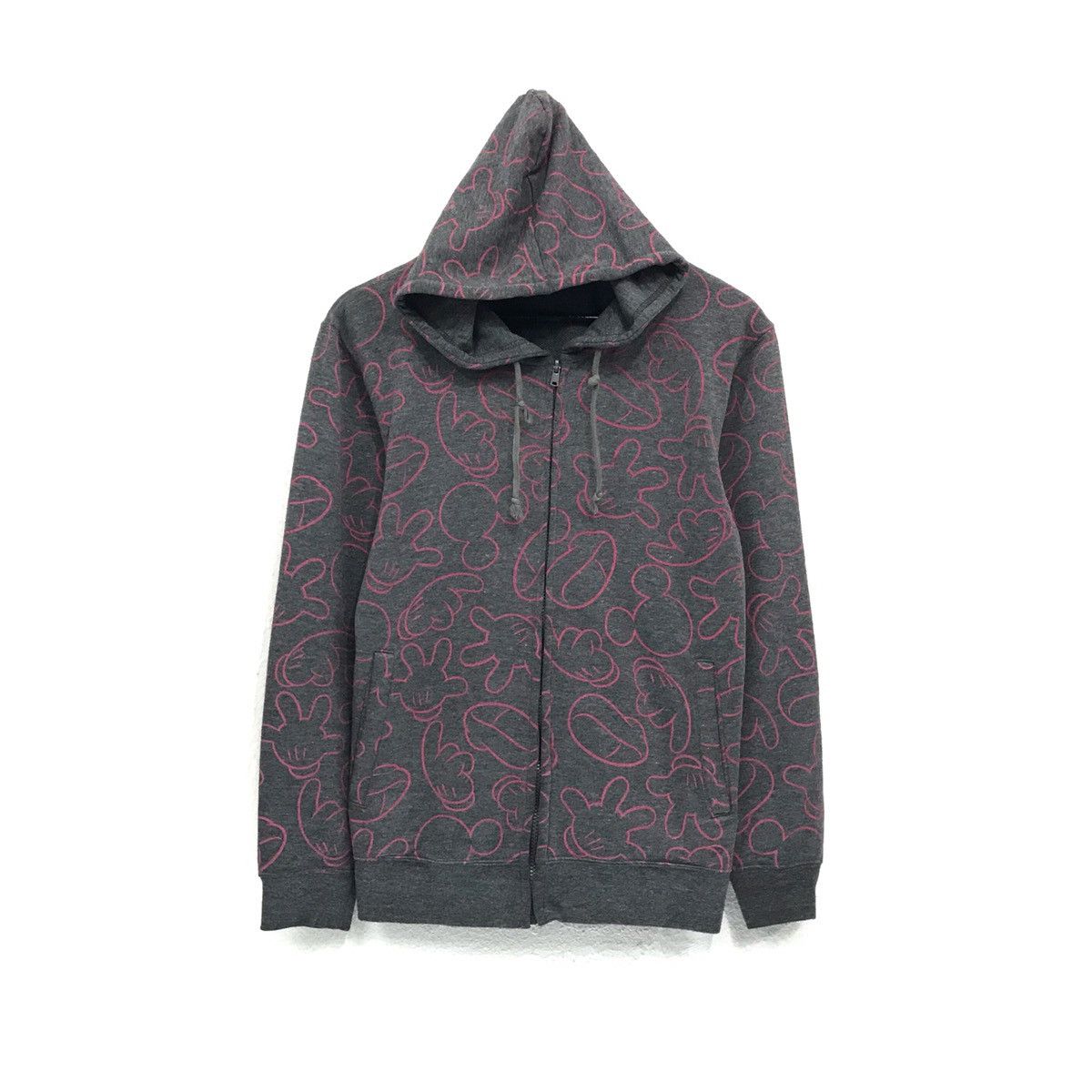 Mickey & Co. × Mickey Inc × Mickey Mouse Vintage Mickey Mouse Hoodie FullPrint Biglogo Size US M / EU 48-50 / 2 - 1 Thumbnail