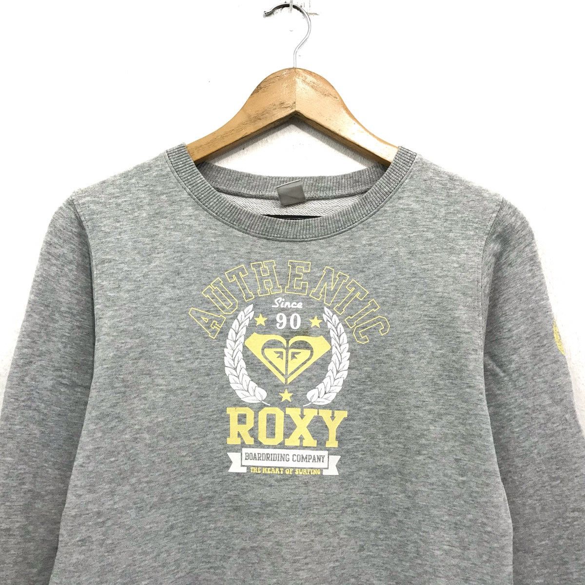 Japanese Brand Roxy Sweatshirt Biglogo Roxy Crewneck Roxy Size US S / EU 44-46 / 1 - 2 Thumbnail