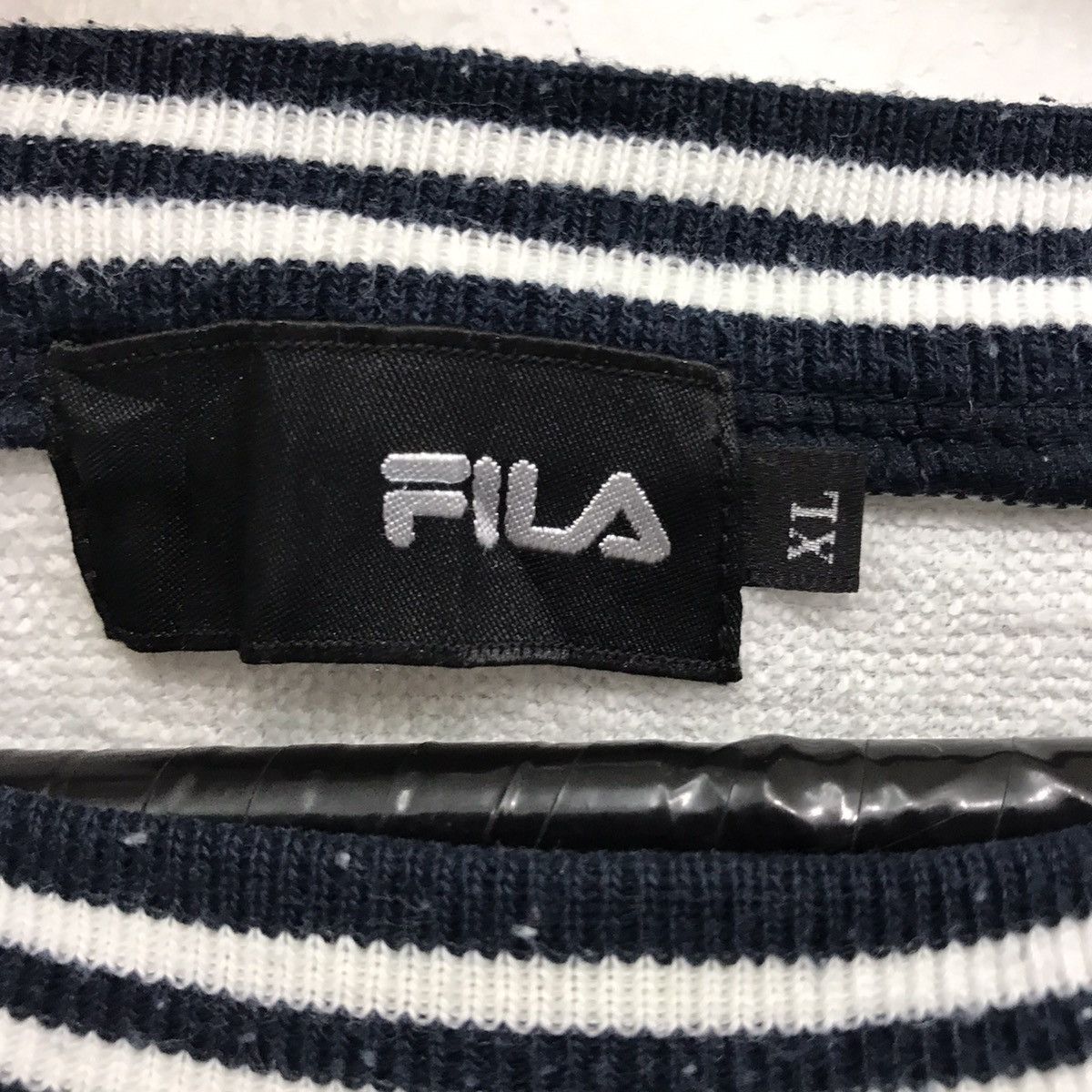 Fila × Vintage Vintage FILA Sweatshirt Crew Neck Embroidery Spellout Size US M / EU 48-50 / 2 - 7 Thumbnail