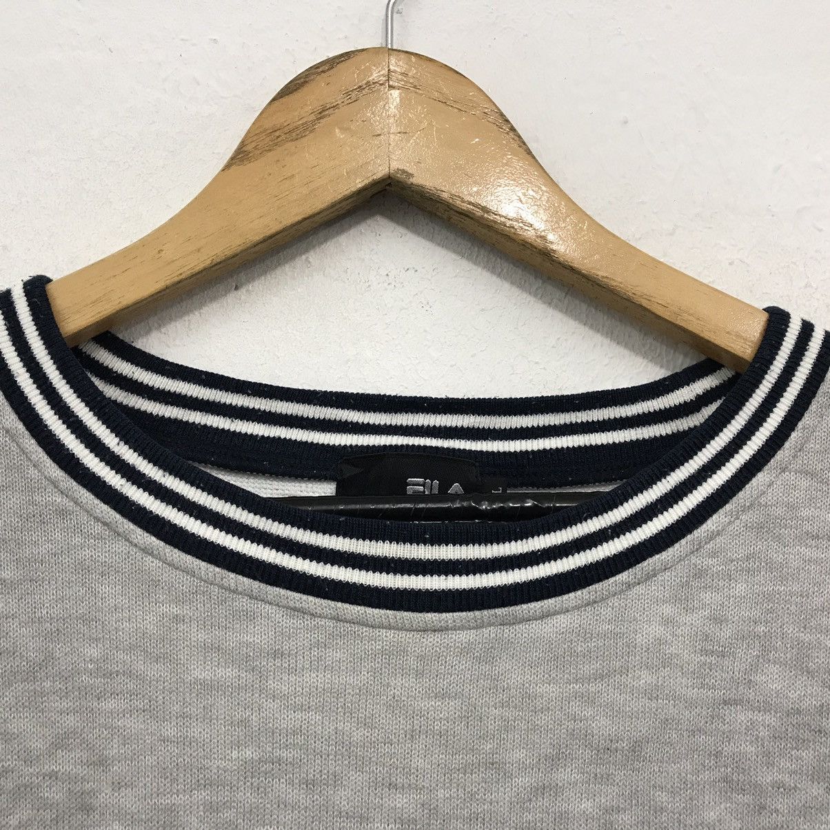 Fila × Vintage Vintage FILA Sweatshirt Crew Neck Embroidery Spellout Size US M / EU 48-50 / 2 - 4 Thumbnail