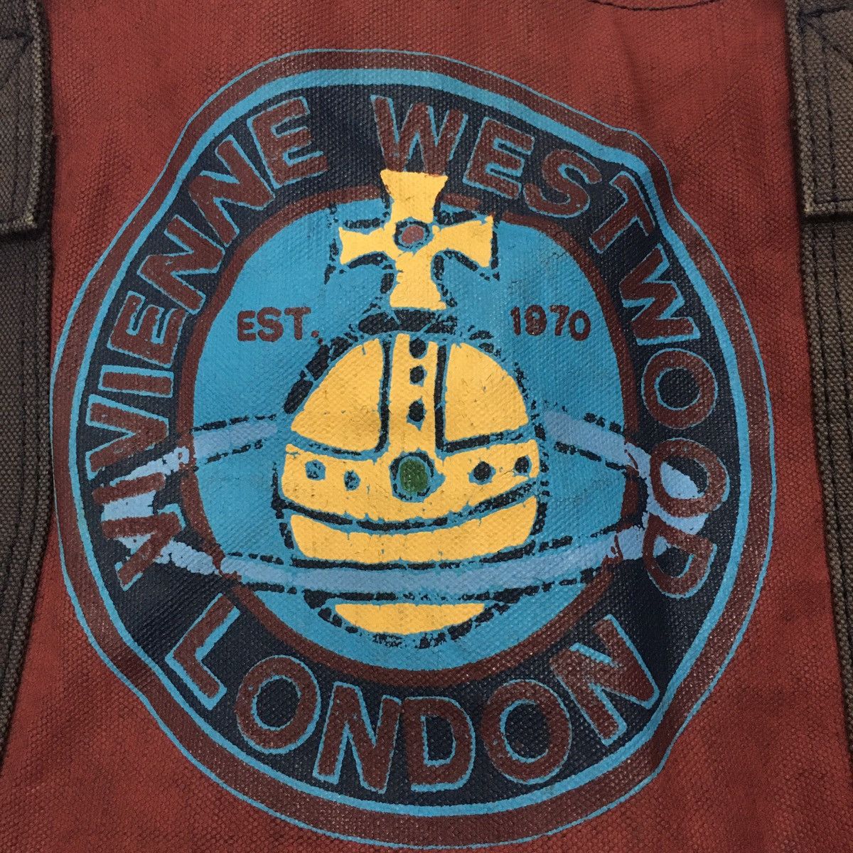 Vivienne Westwood tote bag big logo
