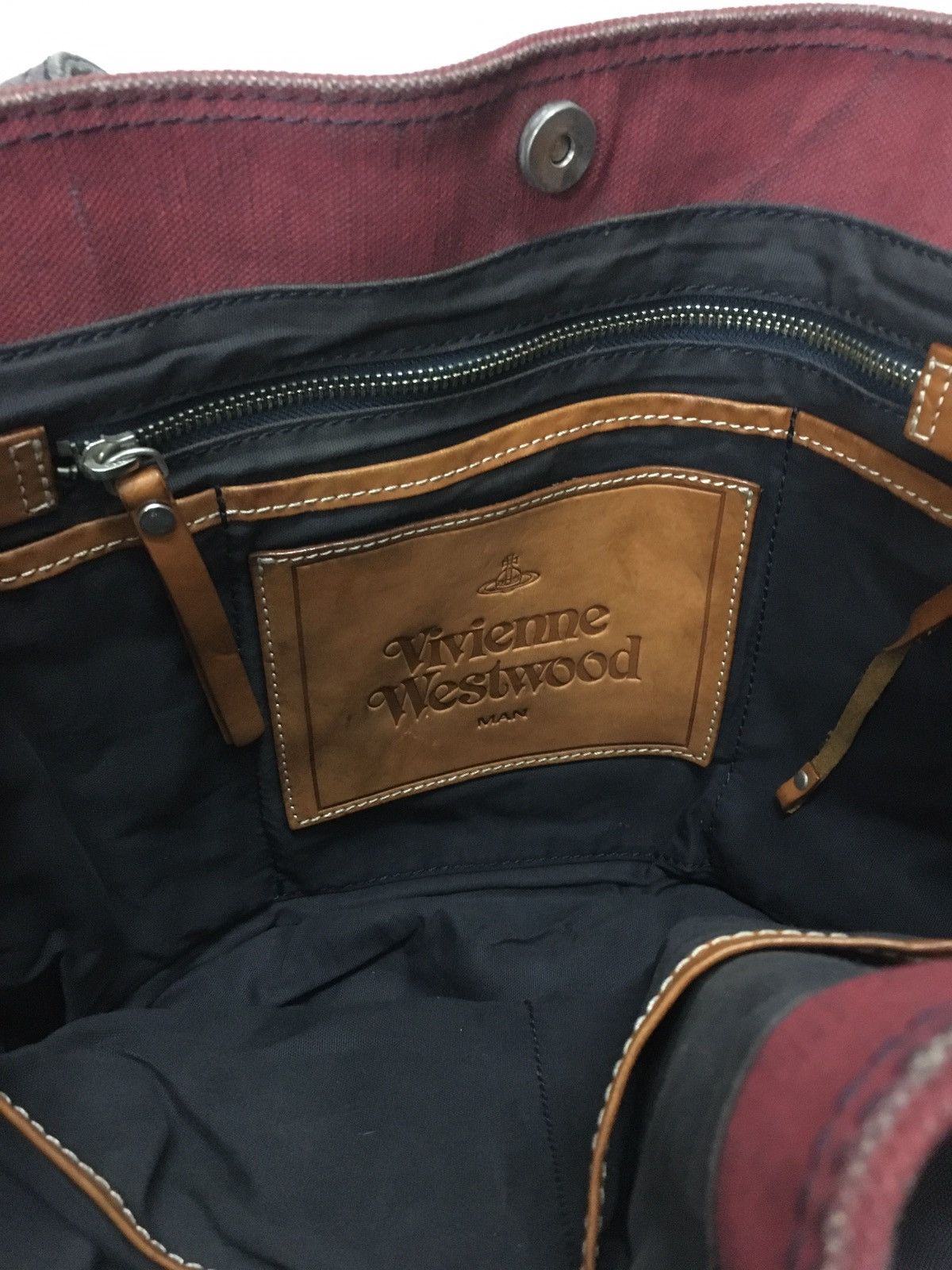 Vivienne Westwood tote bag big logo