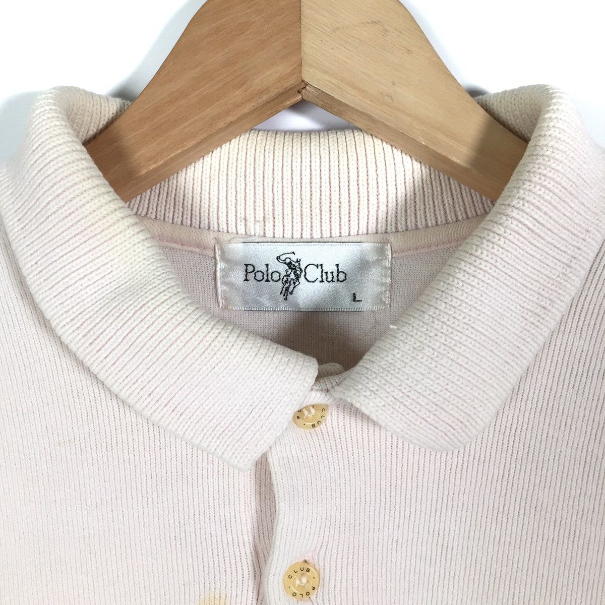 Polo Ralph Lauren × Vintage Vintage Polo Club Sweatshirt Polos Half Button Size US M / EU 48-50 / 2 - 4 Thumbnail