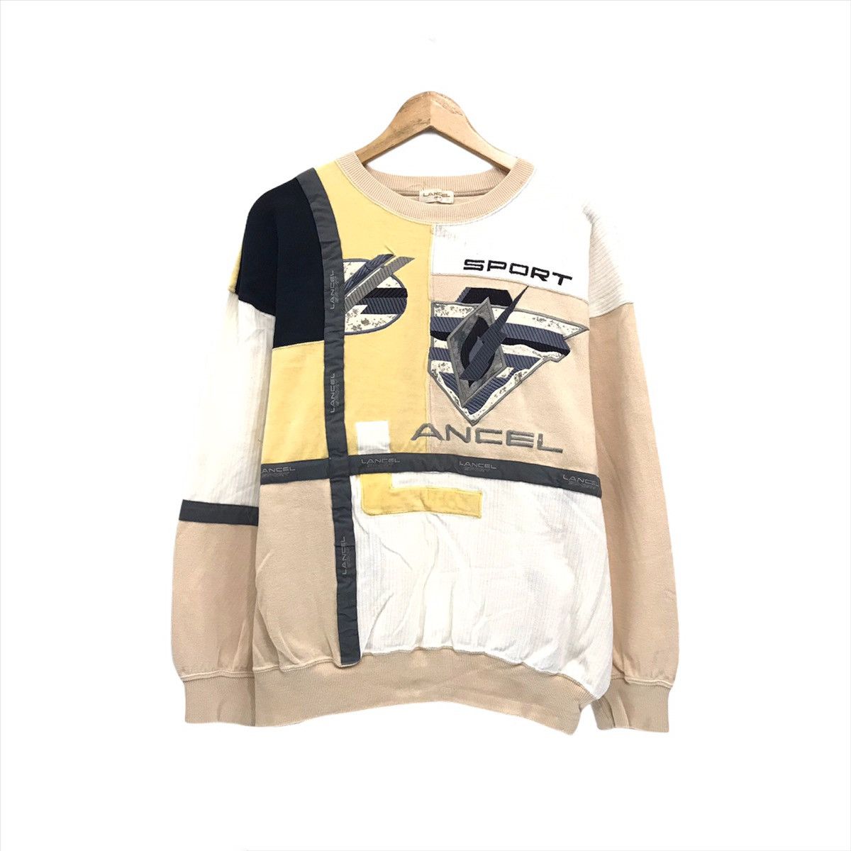 Lancel × Sports Specialties × Vintage Vintage Lancel Sweatshirt Crewneck Lancel Paris LancelSport Size US M / EU 48-50 / 2 - 1 Thumbnail