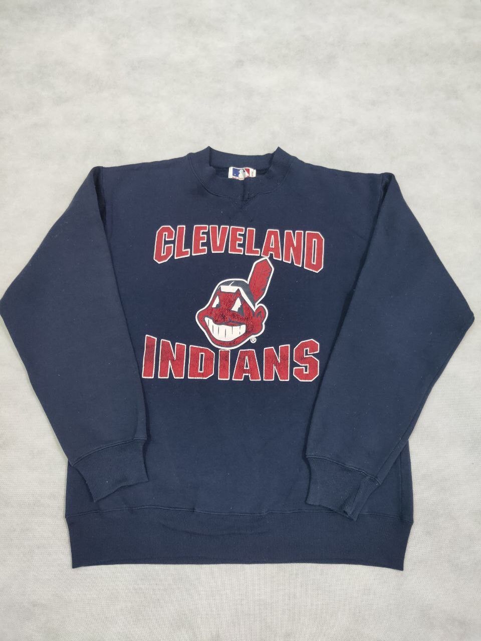 MLB × Vintage VINTAGE MLB CLEVELAND INDIANS SWEATSHIRT Size US M / EU 48-50 / 2 - 1 Thumbnail