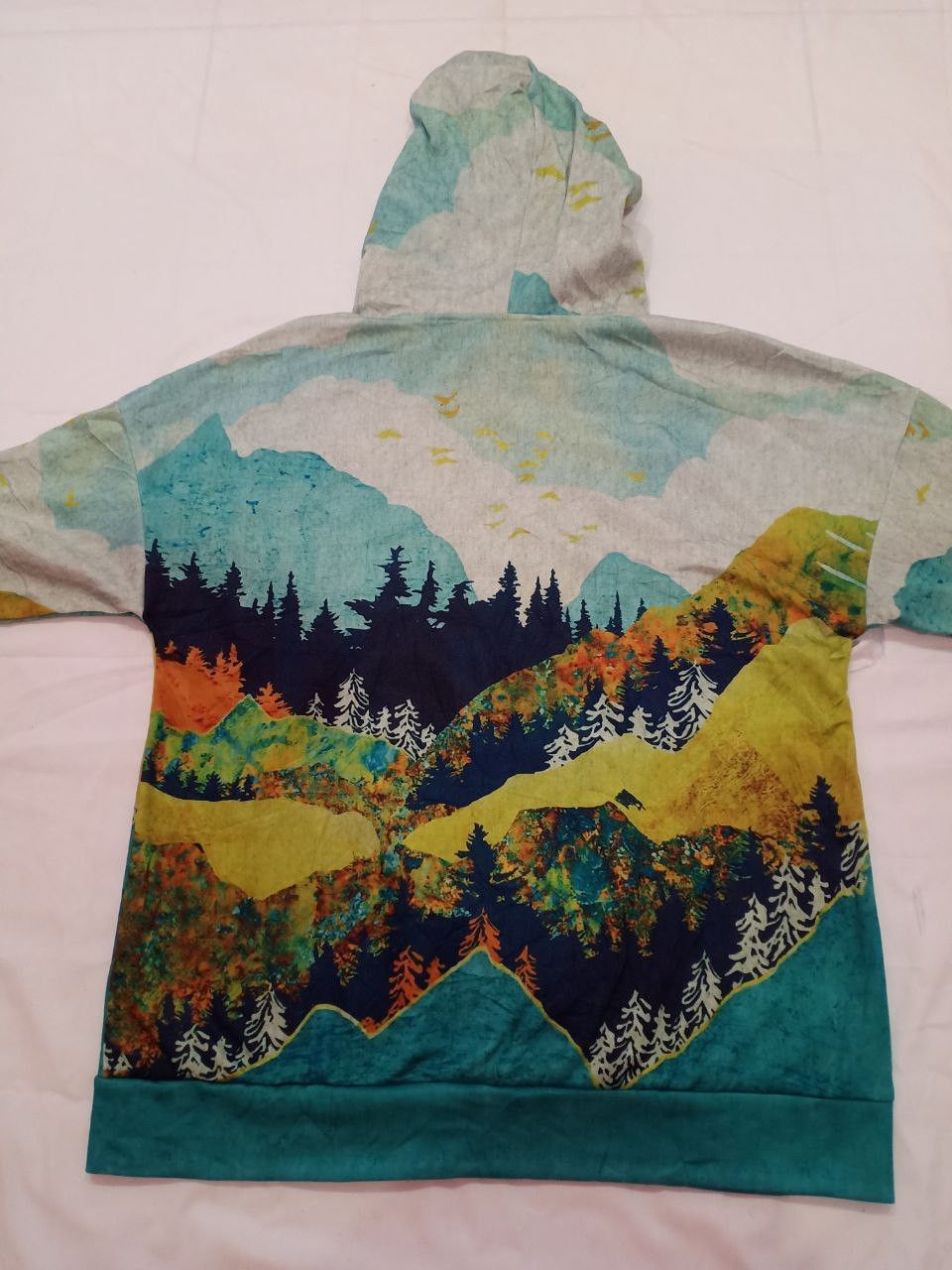 Vintage Vintage Hoodie Printed Full Print Size US M / EU 48-50 / 2 - 5 Thumbnail