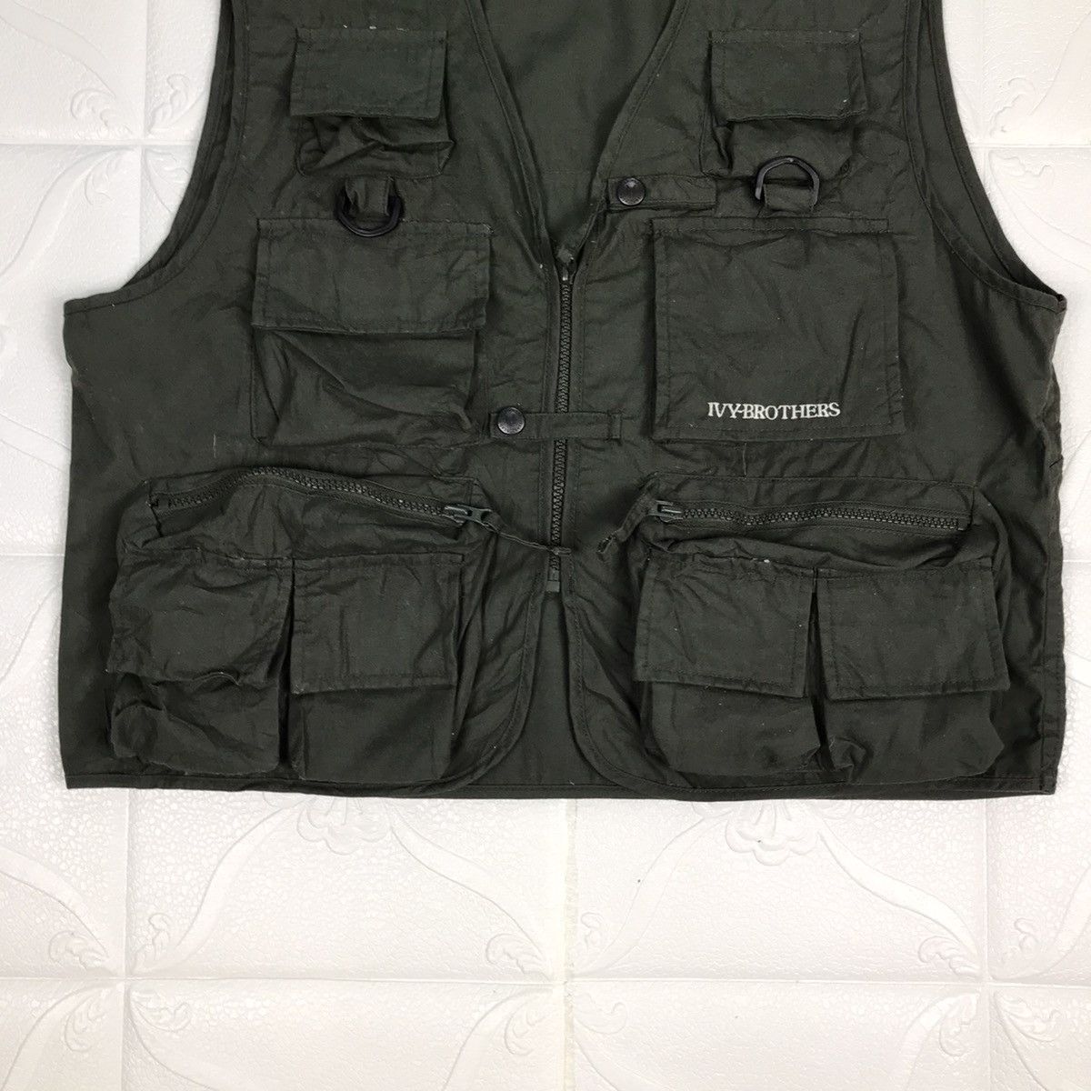 Japanese Brand × Vintage Vintage Ivy-Brothers Tactical Fishing Cargo Vest Jacket Size US M / EU 48-50 / 2 - 3 Thumbnail
