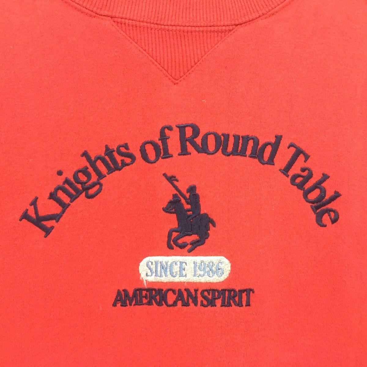 Vintage Vintage KRT Sweatshirt Crewneck Knights Of Round Table USA Size US M / EU 48-50 / 2 - 2 Thumbnail